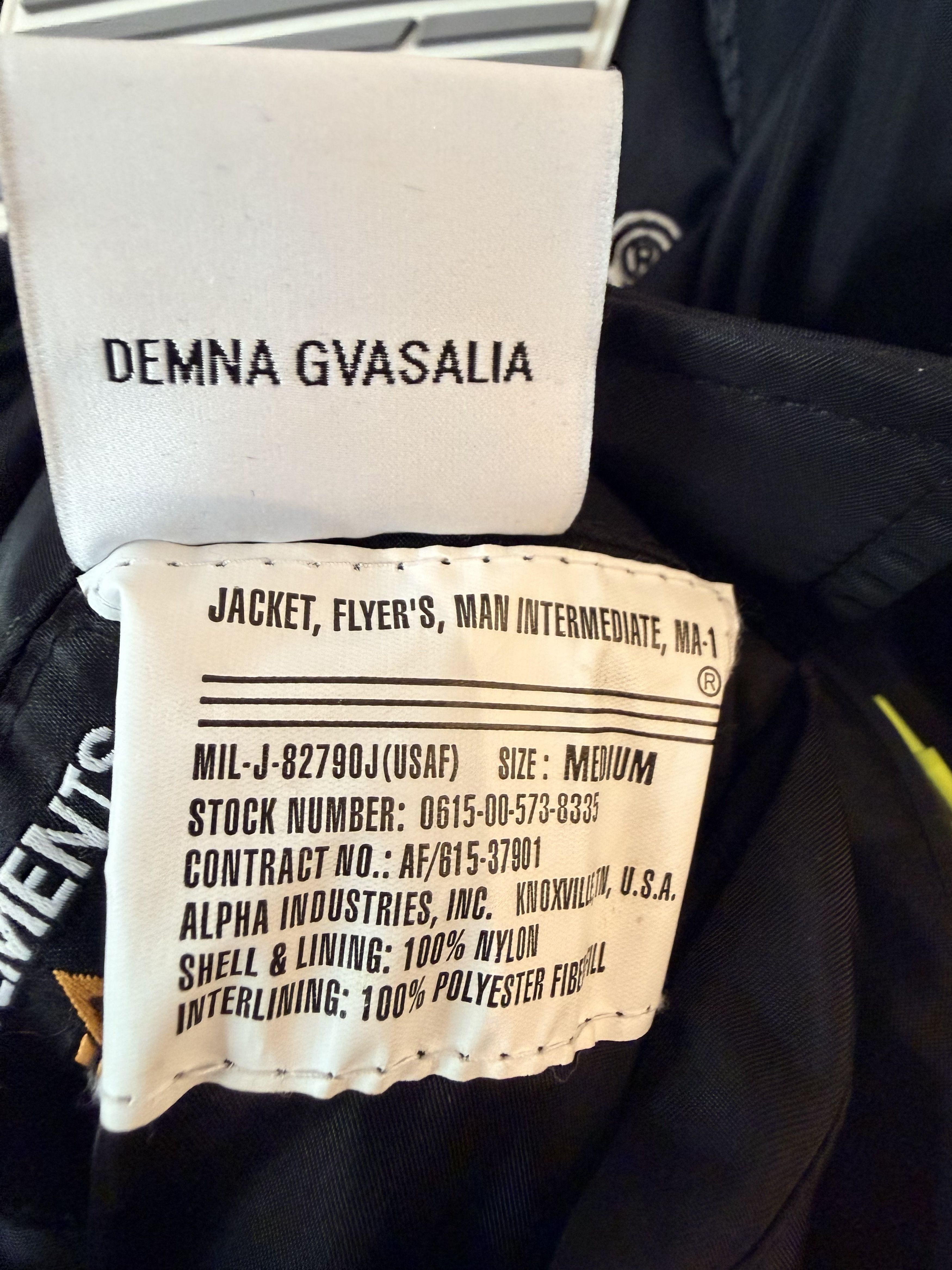 Alpha Industries × Vetements Racing Bomber Jacket Size US M / EU 48-50 / 2 - 4 Thumbnail