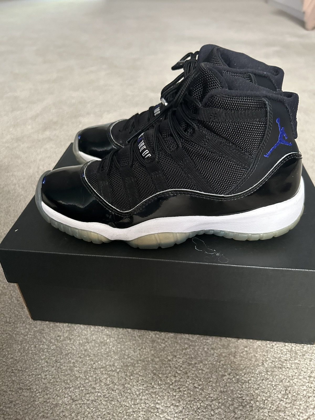 Jordan Brand × Nike Air Jordan 11 Retro Space Jam 3.5Y Size US 5 / IT 35 - 2 Thumbnail