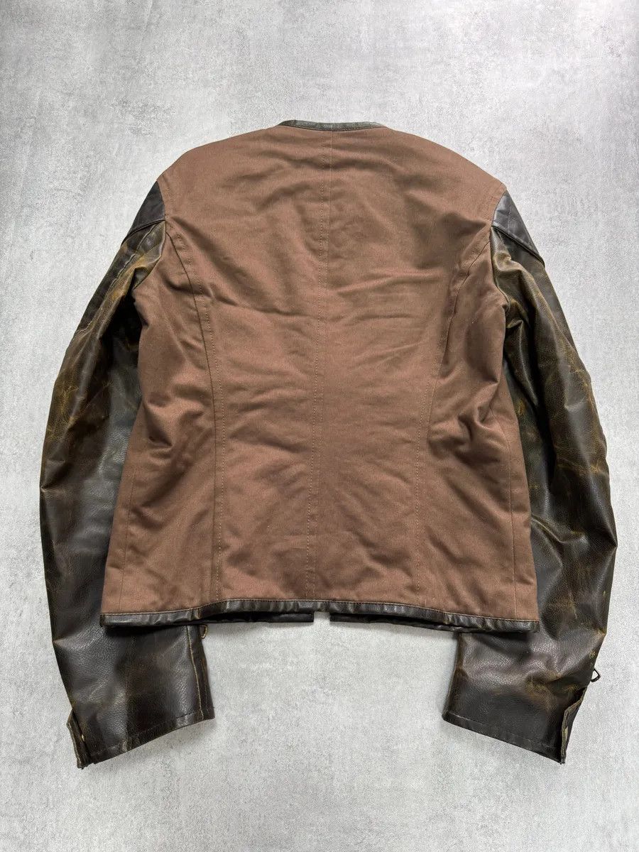 Dsquared2 AW2003 Dsquared2 Biker 2-in-1 Leather Jacket Size US M / EU 48-50 / 2 - 10 Thumbnail