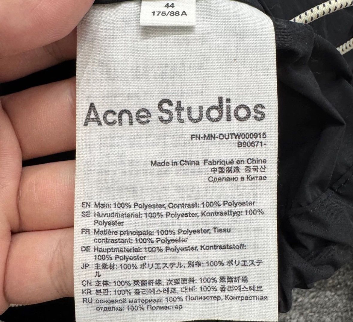 Acne Studios Acne studios Bow collage jacket 2412-Nextarrow Size US S / EU 44-46 / 1 - 6 Thumbnail
