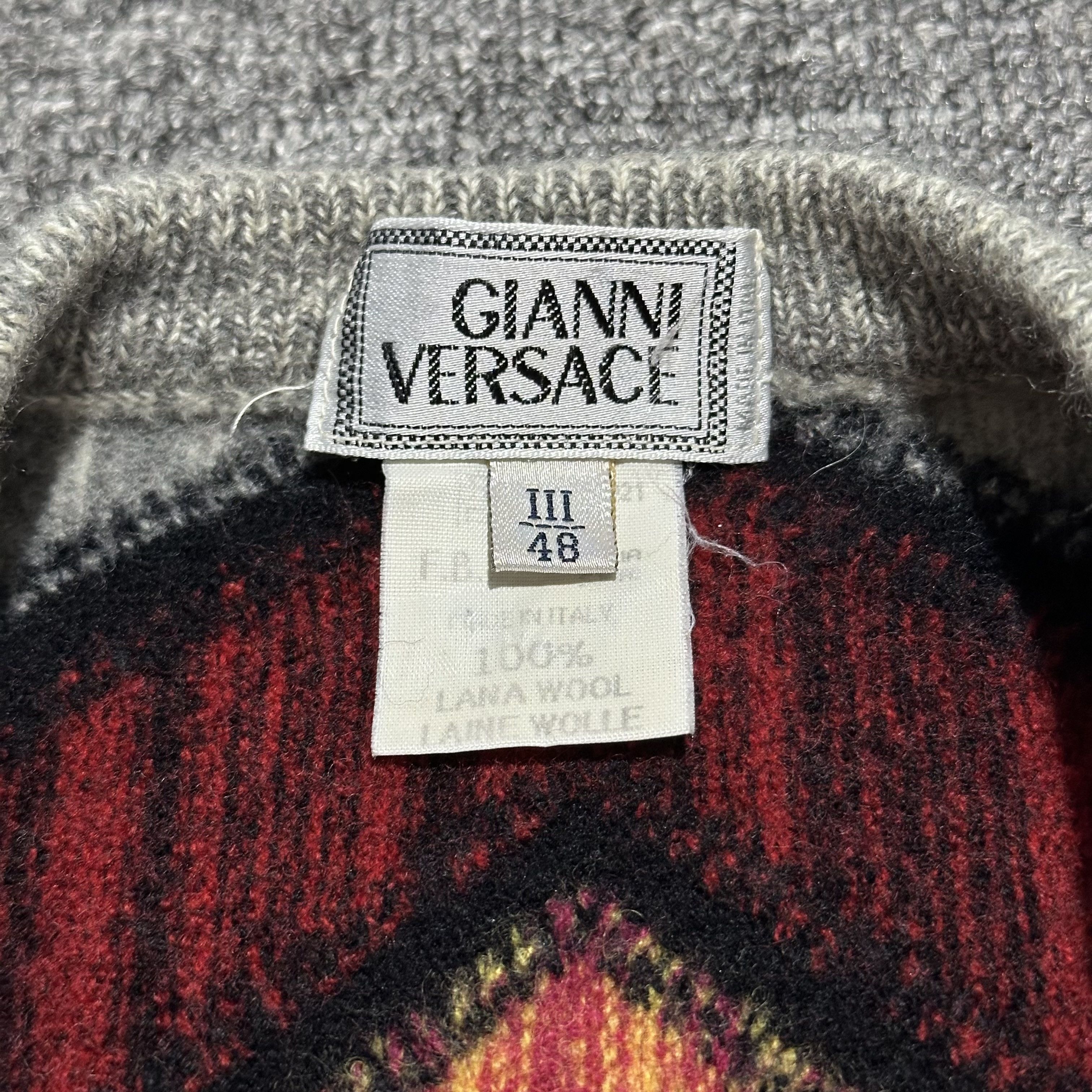 Versace Gianni Versace Knitwear Size US M / EU 48-50 / 2 - 4 Thumbnail