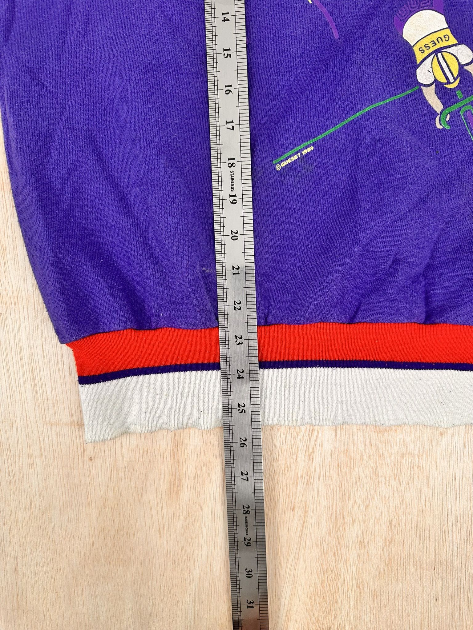 Guess 80s Guess Spell Out Retro Crewneck Sweatshirt Size US M / EU 48-50 / 2 - 6 Thumbnail