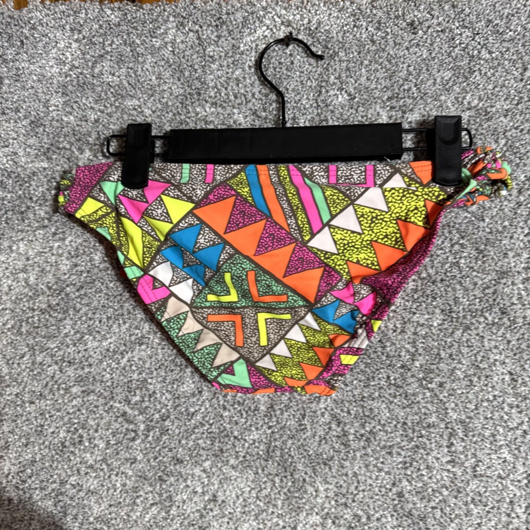 Etro Gossip Bikini Bottom Womens Small Colorblock 80s 90s Y2K Boho Beach Swim Bottom Size 28" / US 6 / IT 42 - 6 Thumbnail