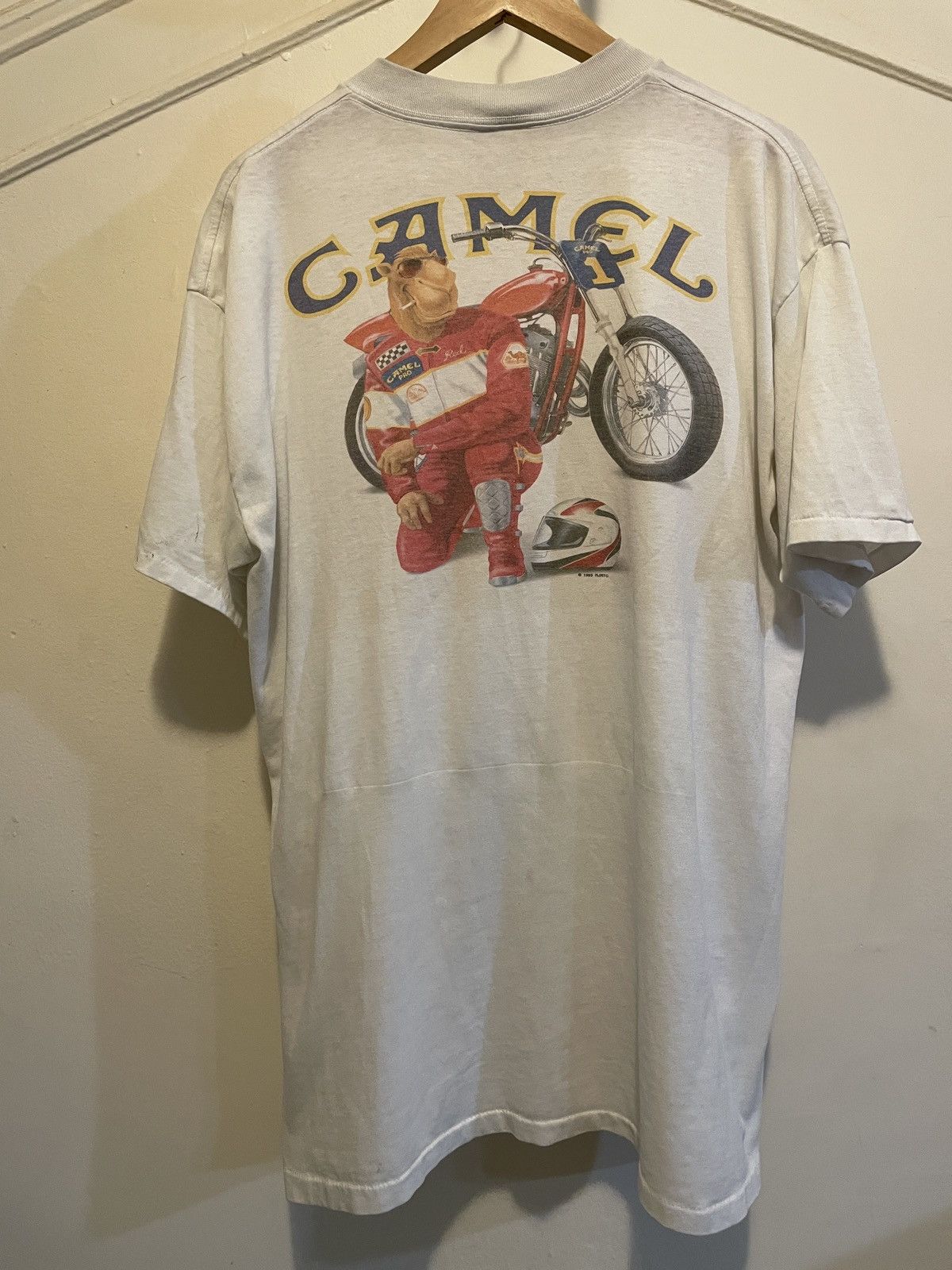 Streetwear × Vintage Vintage RARE Silkworm Joe Camel MotorSports 