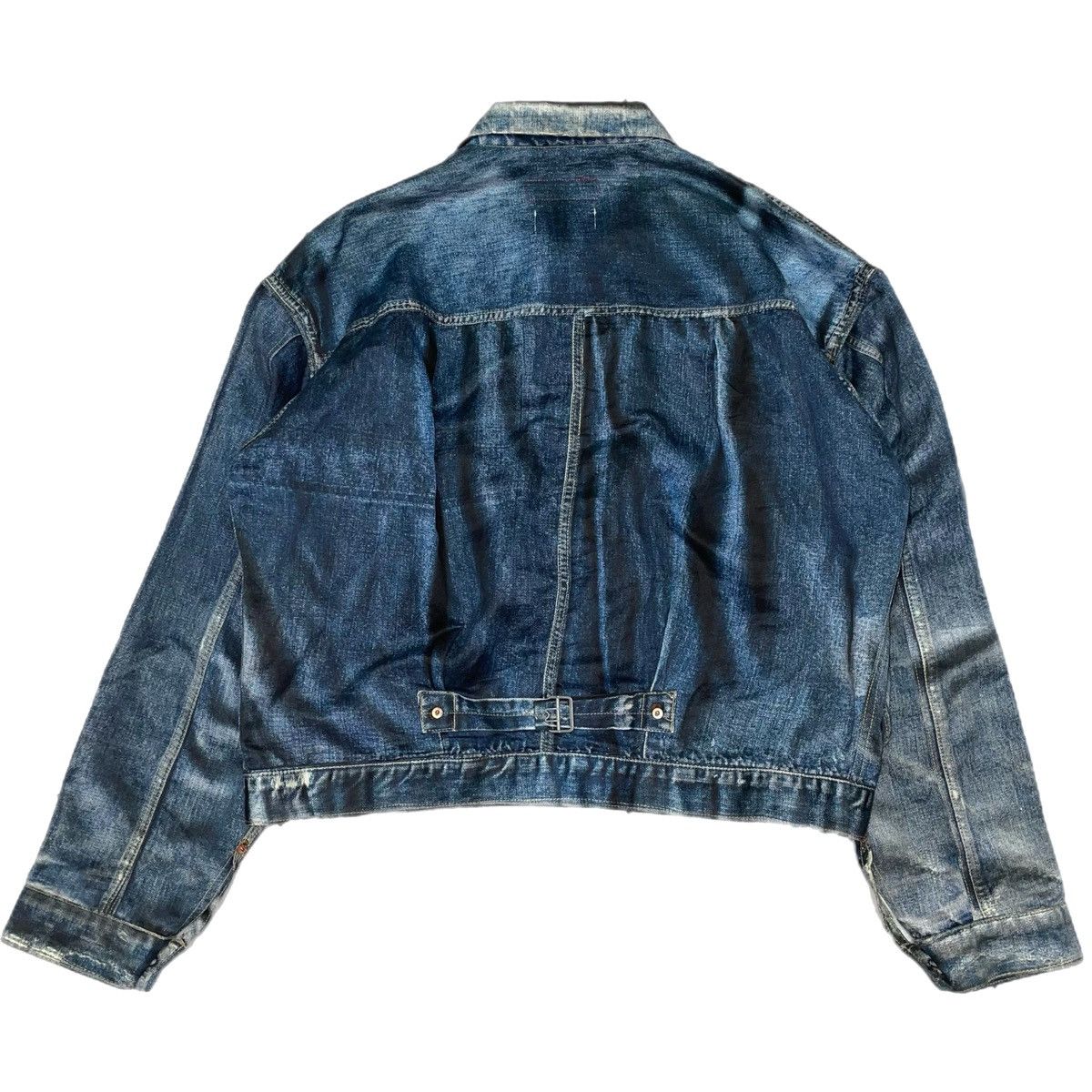 Junya Watanabe × Levi's Junya Watanabe Levi’s Type 1 Illusion Denim Jacket AD 2021 Size US XL / EU 56 / 4 - 2 Thumbnail