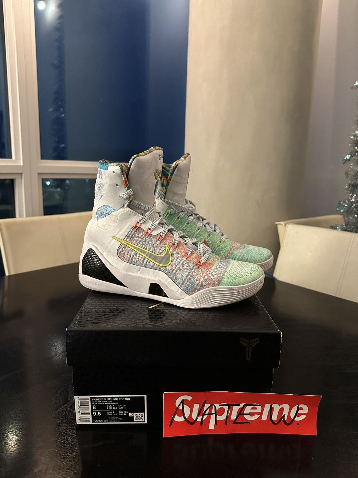 Nike Nike Kobe 9 Elite High Protro "What The" Size US 8 / EU 41 - 1 Thumbnail