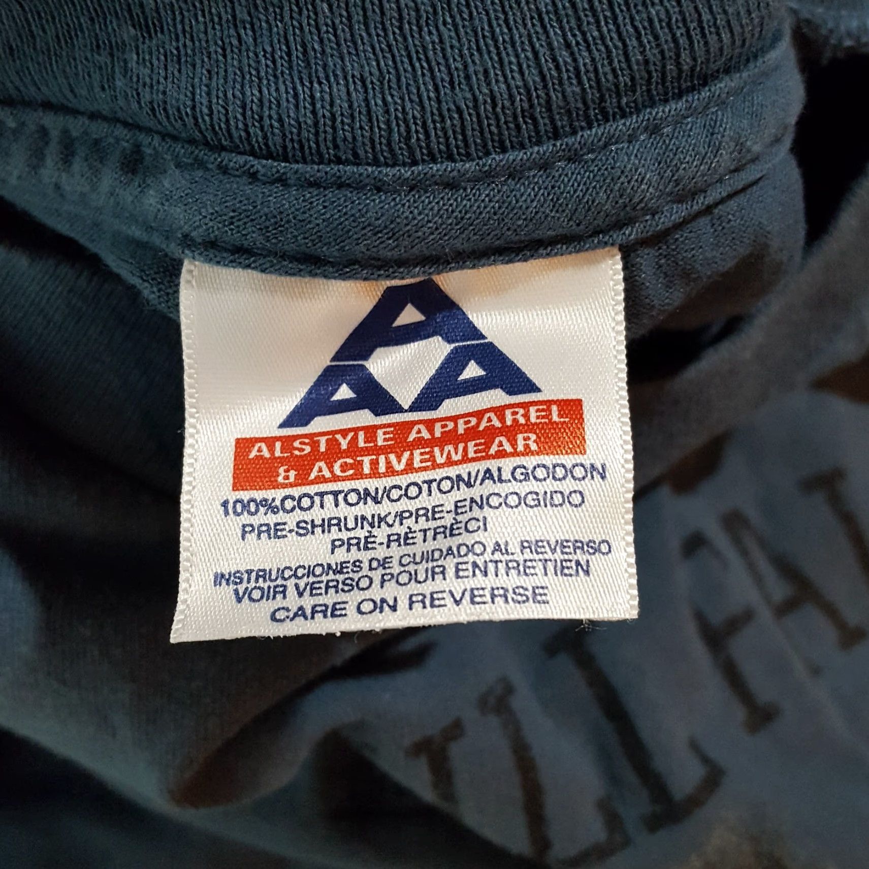 Etro VINTAGE 90s Bushkill Falls Pocono Mountains Outdoor Nature Men's XL T-Shirt Blue Cotton Retro Y2K Size US XL / EU 56 / 4 - 7 Thumbnail