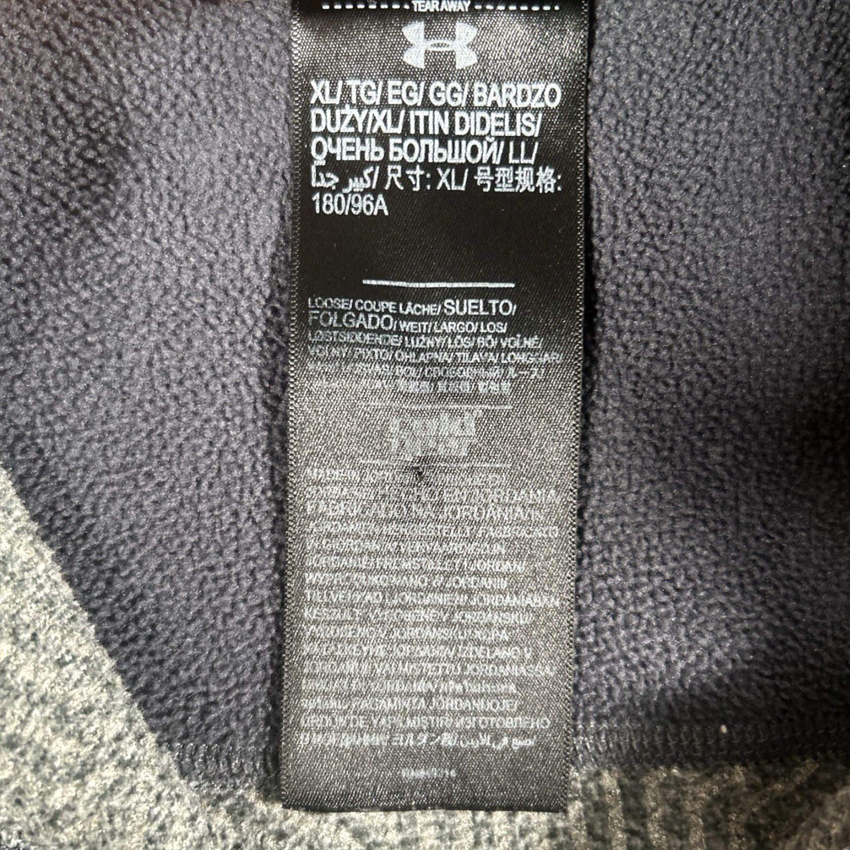 Under Armour Under Armour Wisconsin Badgers 1/4 Zip Pullover Mens XL Gray Coldgear Loose shirt Size US XL / EU 56 / 4 - 6 Thumbnail