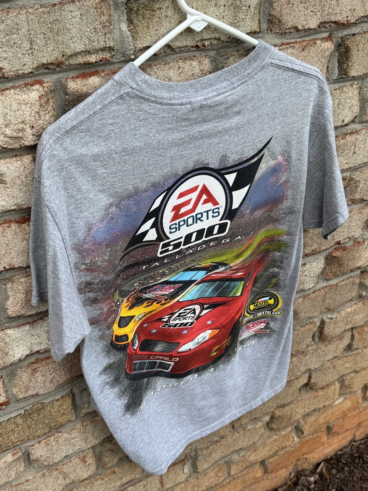 NASCAR Vintage 2004 NASCAR EA Sports Talladega 500 t shirt Size US M / EU 48-50 / 2 - 2 Thumbnail