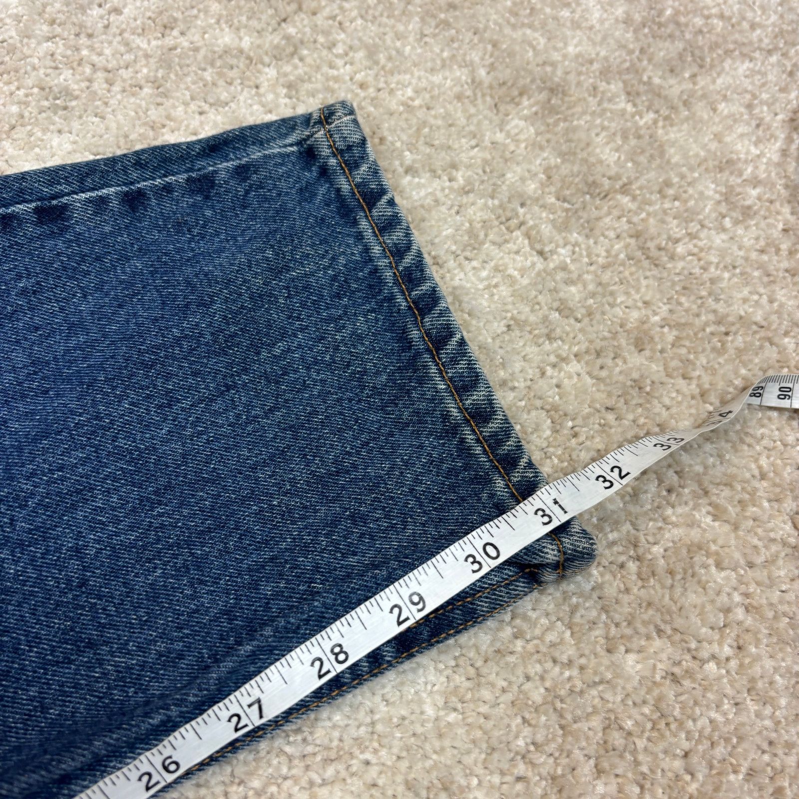 Levi's Vintage 90s Levi's Orange Tab 550 Relaxed Jeans Men's 36x31 Size US 36 / EU 52 - 9 Thumbnail