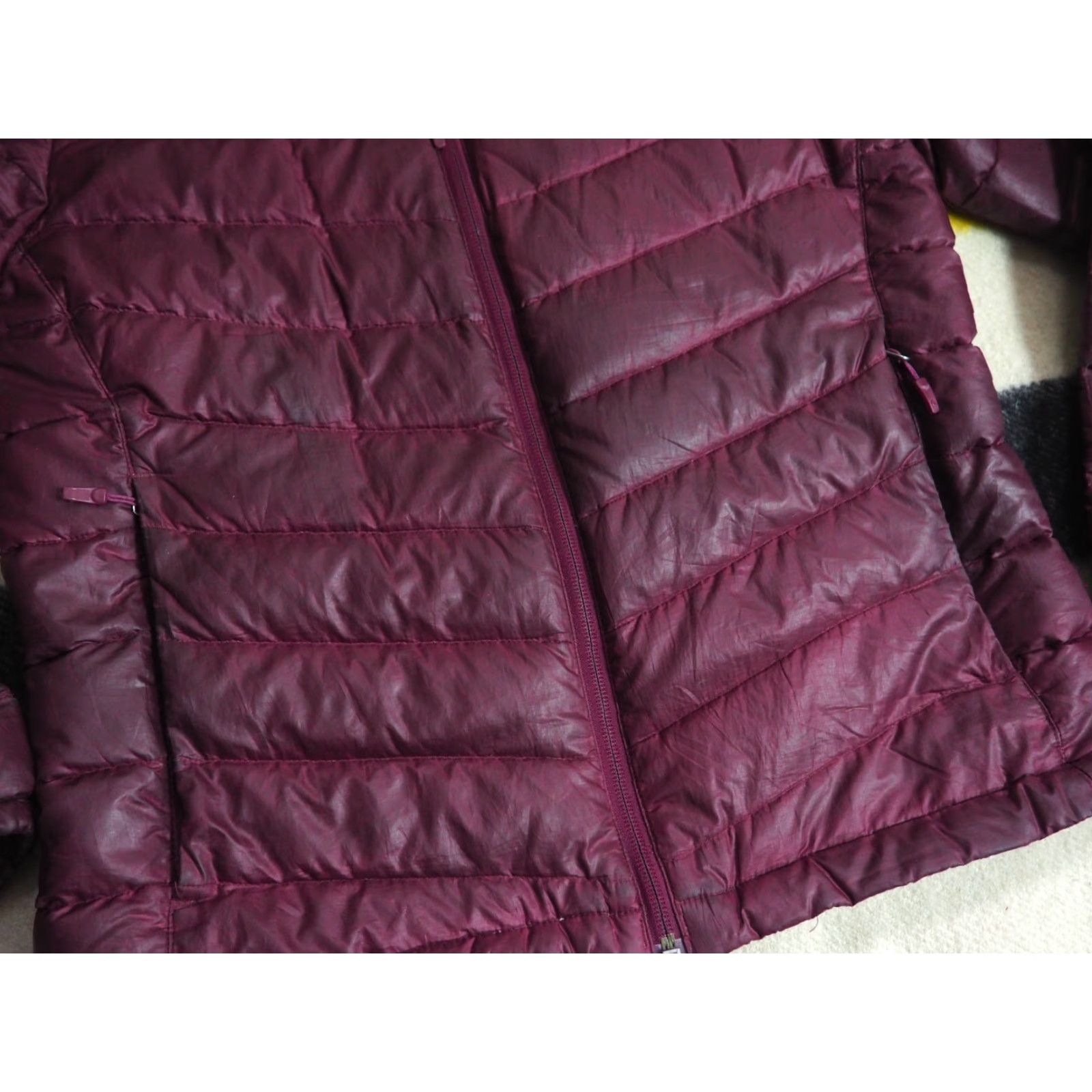 Marmot MARMOT Jacket Women S Plum Purple Goose Down Full Zip Logo Outdoor Hiking Puffer Size S / US 4 / IT 40 - 7 Thumbnail