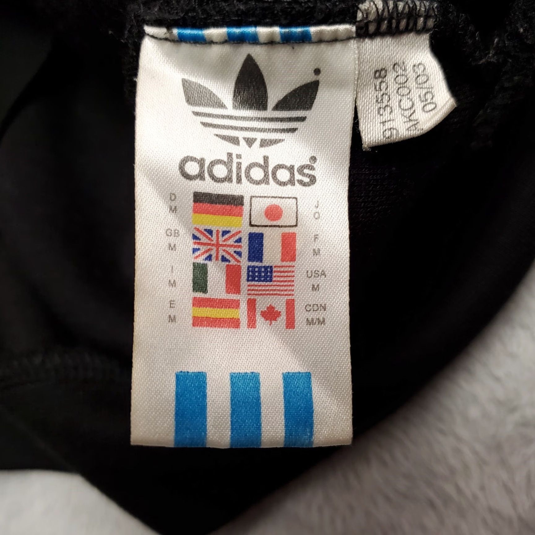 Adidas VINTAGE adidas Jacket Mens M Black Wool Blend Full Zip Outdoors Casual Size US M / EU 48-50 / 2 - 7 Thumbnail