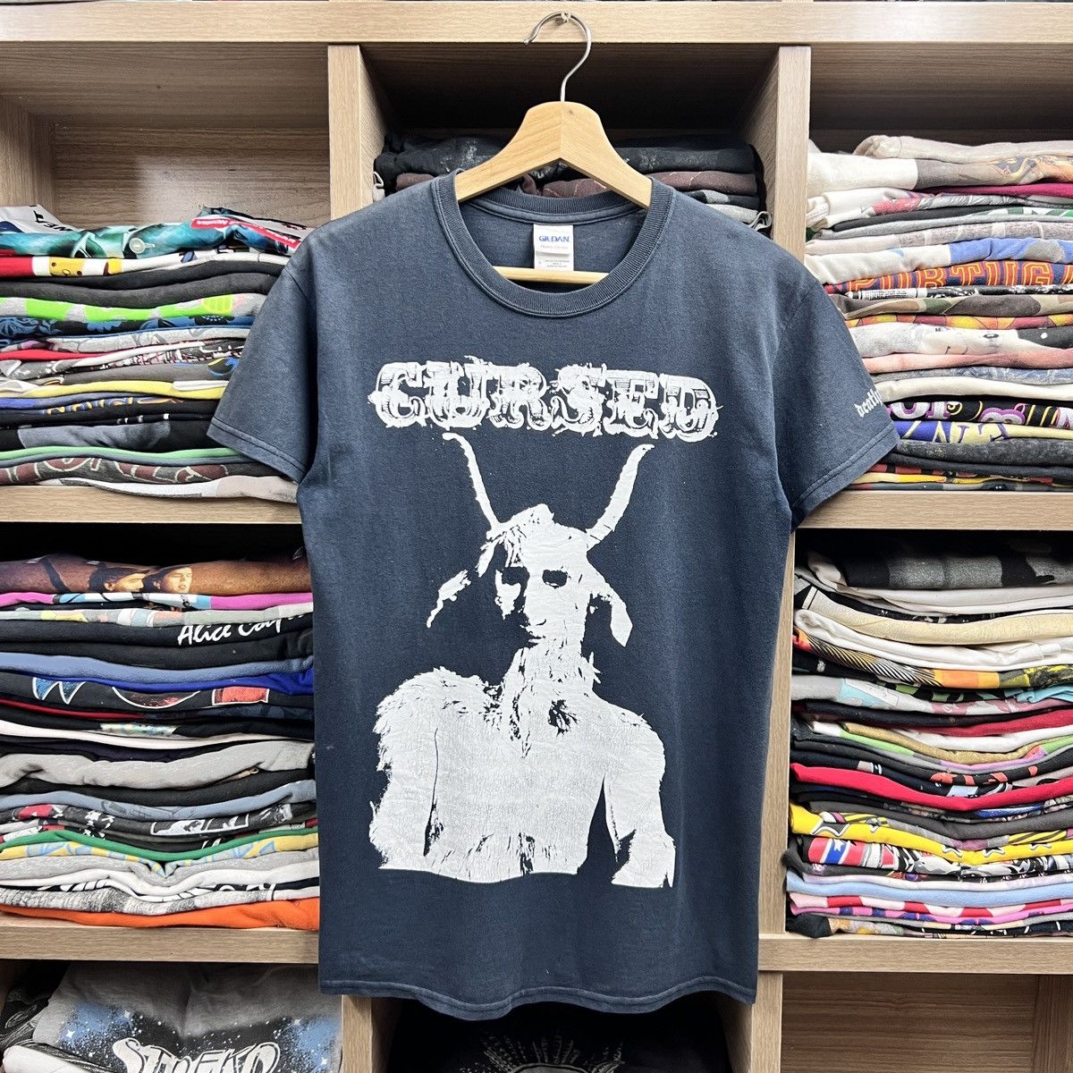 Band Tees VTG CURSED HARDCORE RARE BAND TEE Size US S / EU 44-46 / 1 - 1 Thumbnail