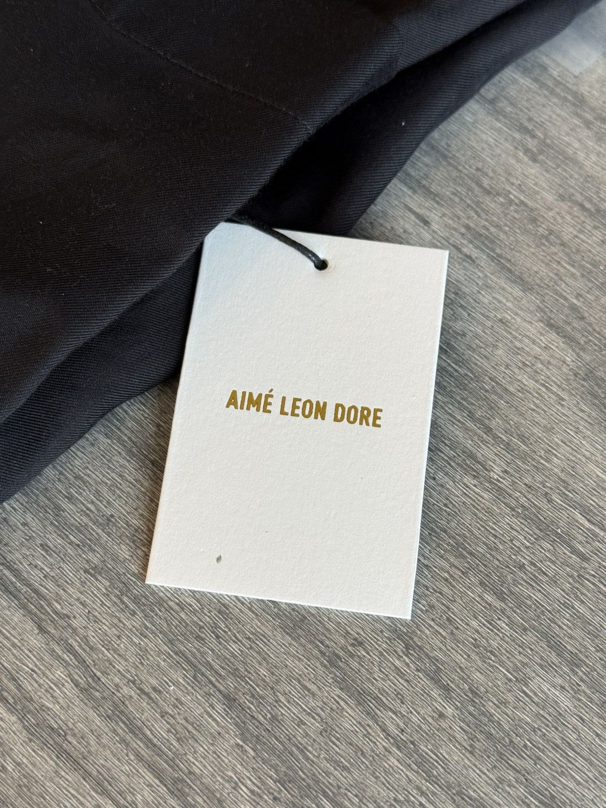 Aime Leon Dore Aime leon dore button up black shirt. Never worn Size US M / EU 48-50 / 2 - 4 Thumbnail