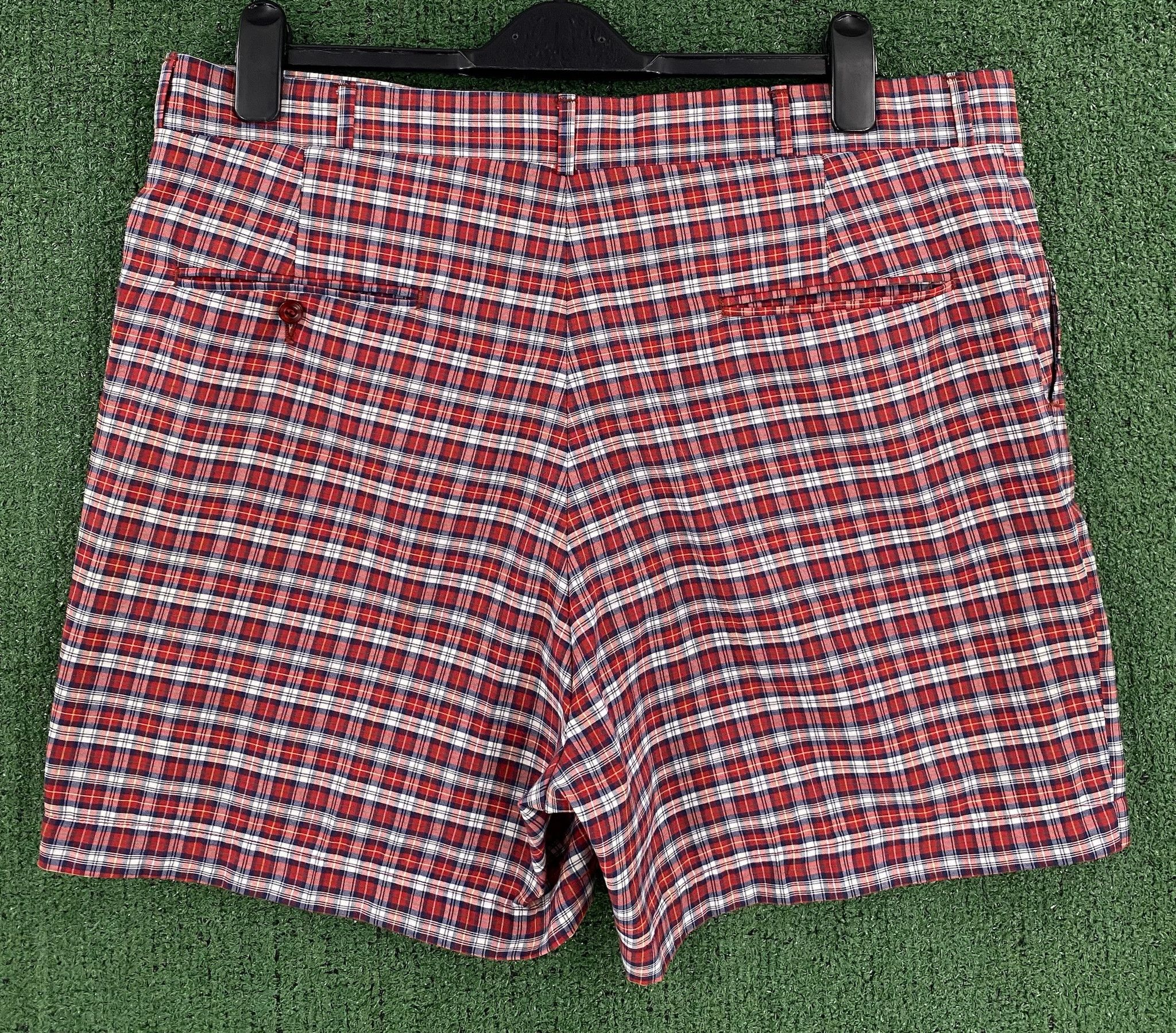 Vintage 70’s Higgins Plaid Slacks Shorts Men’s Size 38 USA Made Size US 38 / EU 54 - 6 Thumbnail