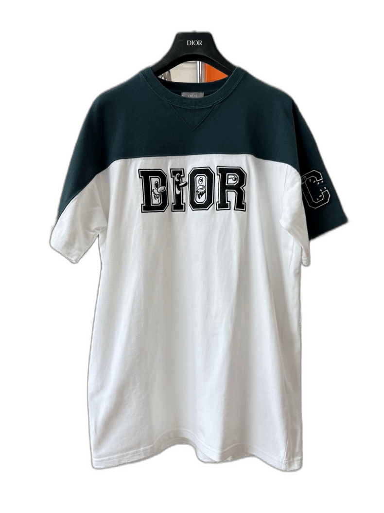 Dior Dior American Vintage Patchwork Embroidery Short Sleeve T-S Size US S / EU 44-46 / 1 - 1 Thumbnail