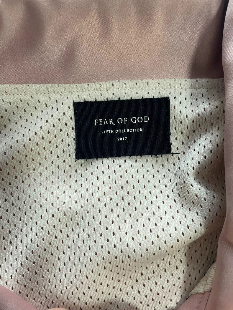 Fear of God Fear of God Silk pink baseball uniform jacket Size S / US 4 / IT 40 - 4 Thumbnail
