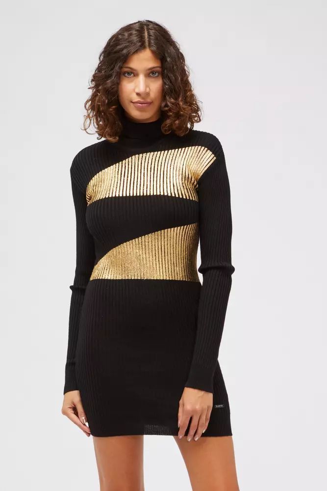 image of Custo Barcelona Black Viscose Women's Sweater (Size Large)