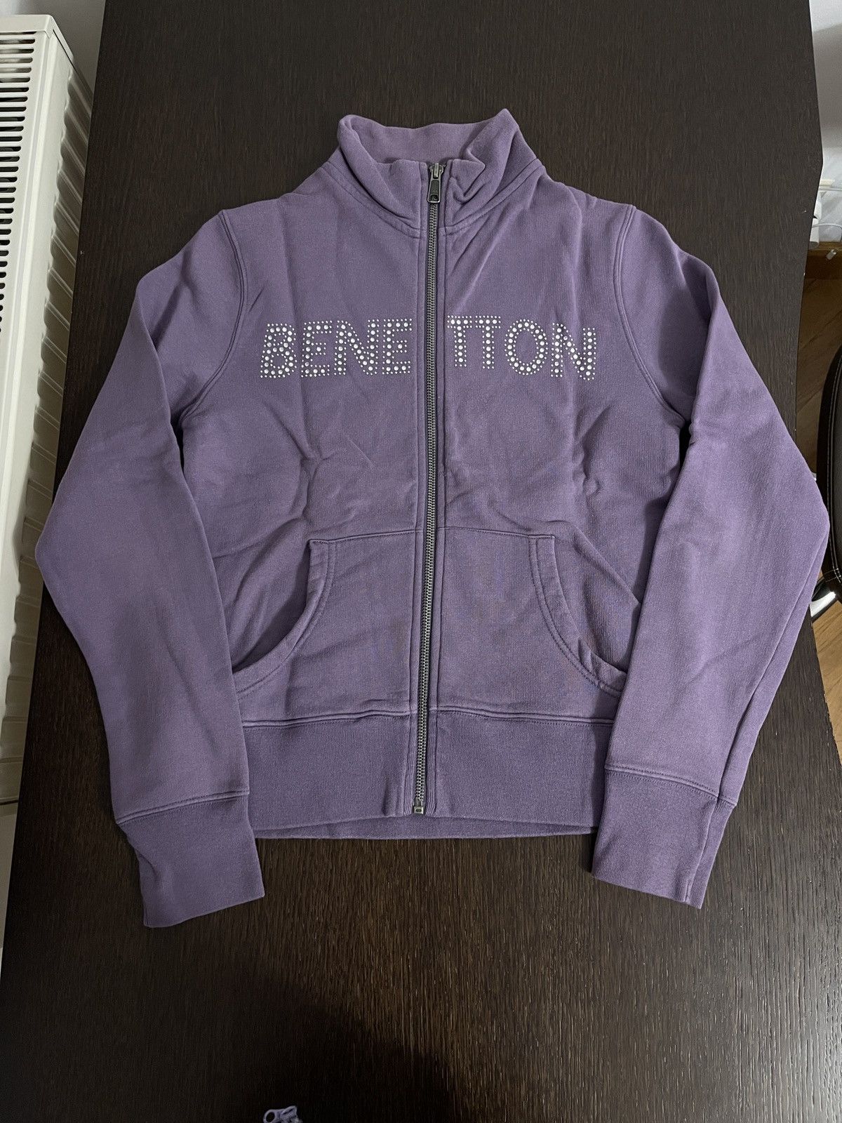 United Colors Of Benetton Girl’s Benetton zip up sweatshirt Size S / US 4 / IT 40 - 1 Thumbnail