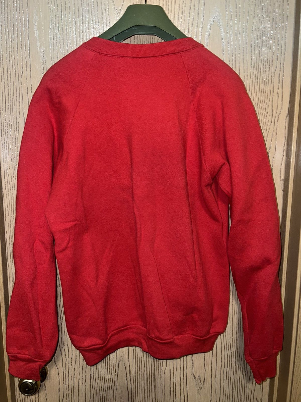 Fruit Of The Loom × Porsche Design × Vintage Vintage Porsche Red Crewneck Size XL Size US XL / EU 56 / 4 - 4 Thumbnail