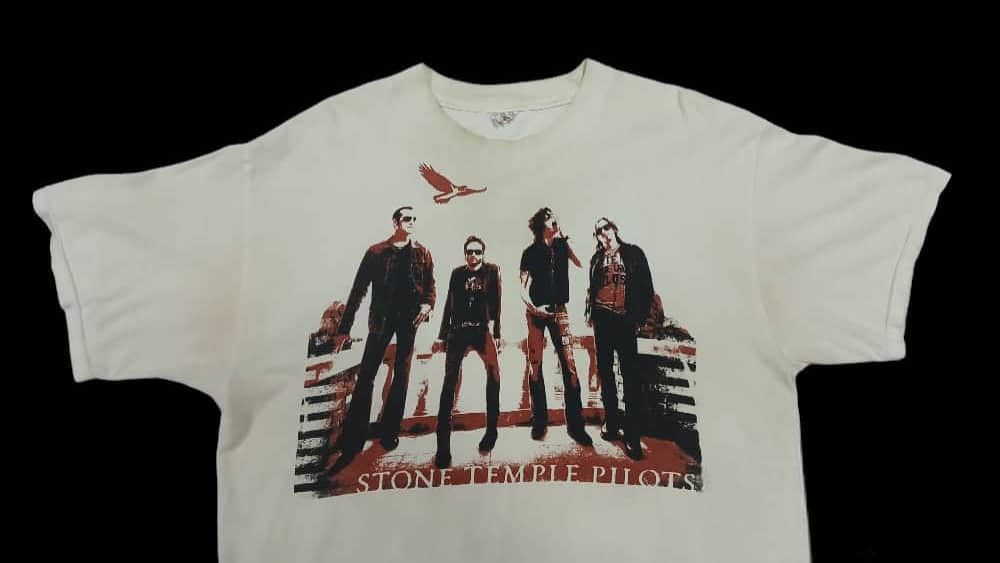 Band Tees × Vintage Vintage🔥band stone temple pilots Size US L / EU 52-54 / 3 - 2 Thumbnail
