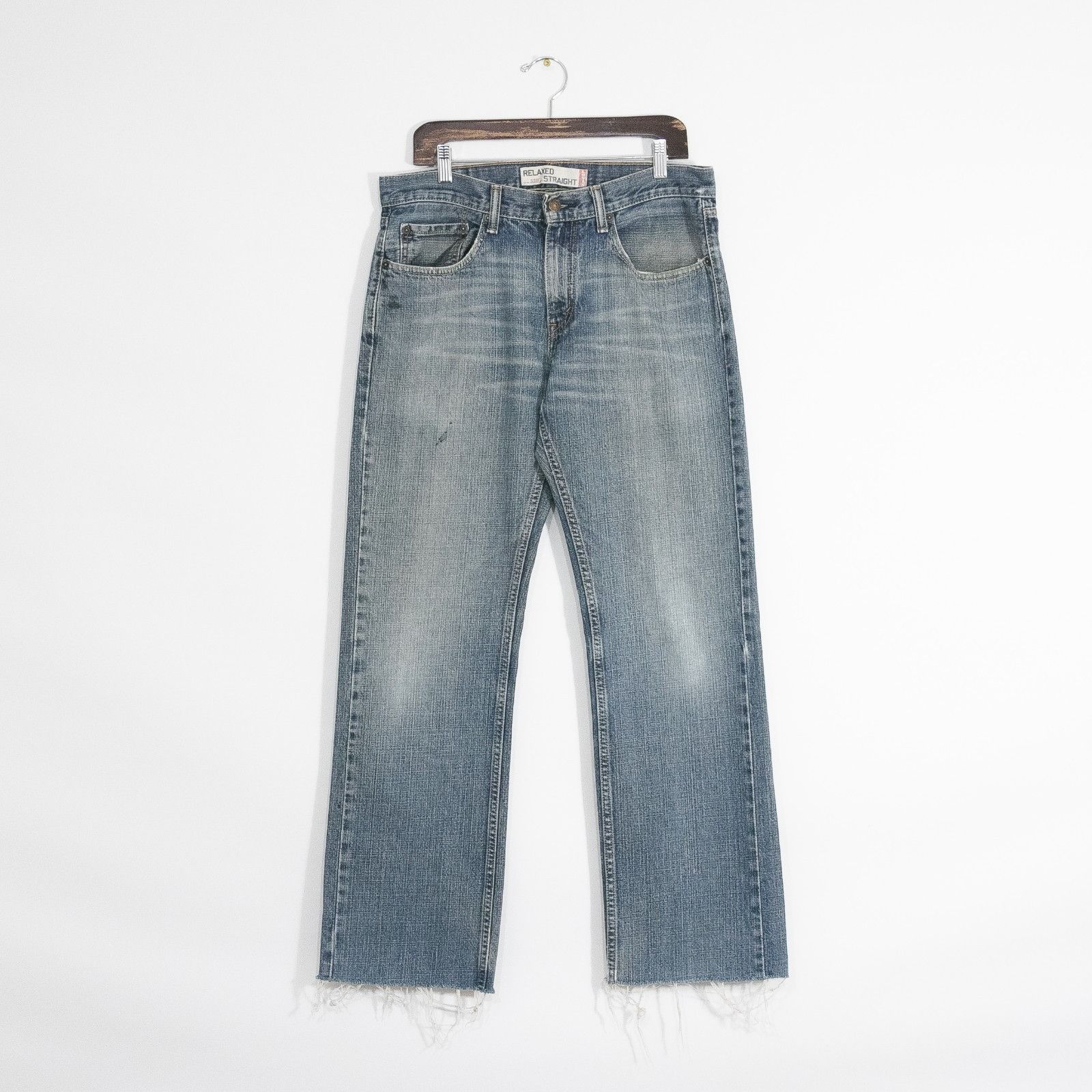 Levi's Vintage Y2K Levis 559 Jeans 32x31 Relaxed Loose Fit Straight Size US 32 / EU 48 - 1 Thumbnail
