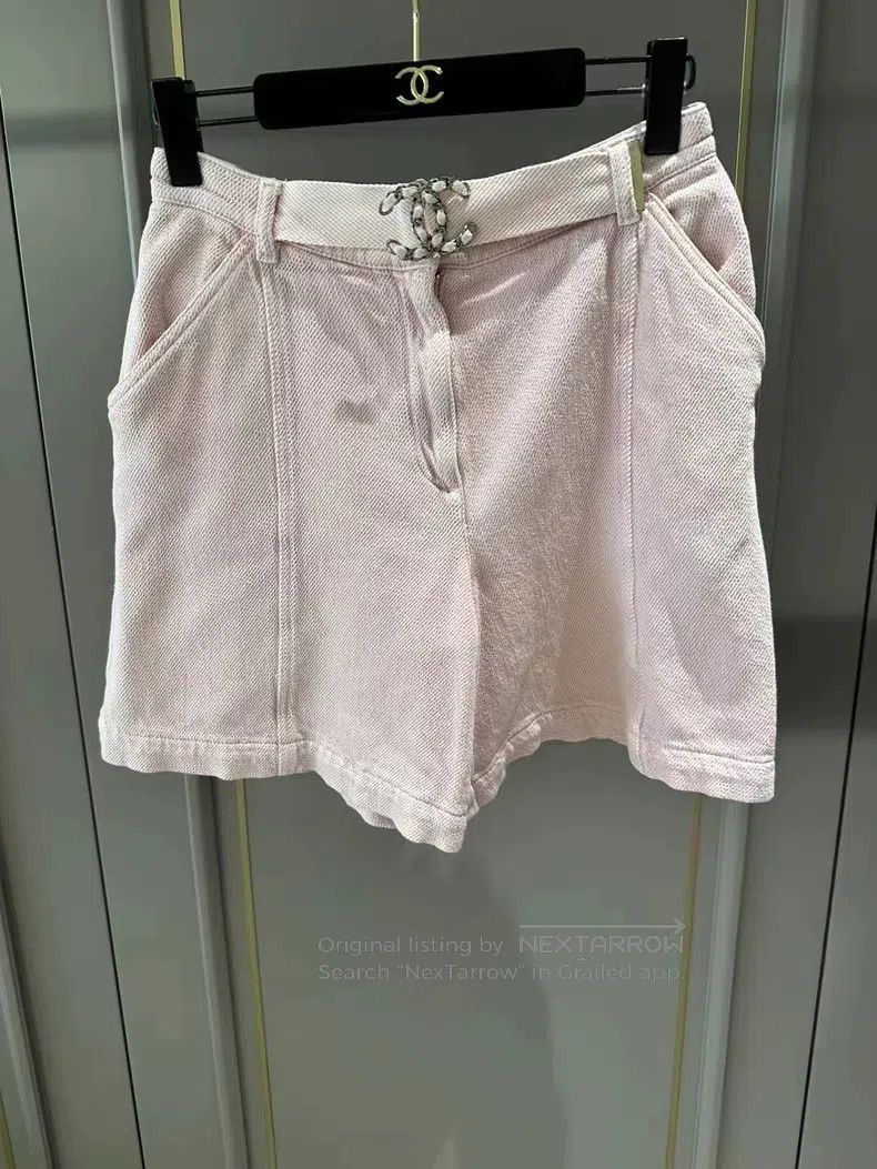 Chanel Chanel Denim shorts Size 42" / US 20 - 1 Thumbnail