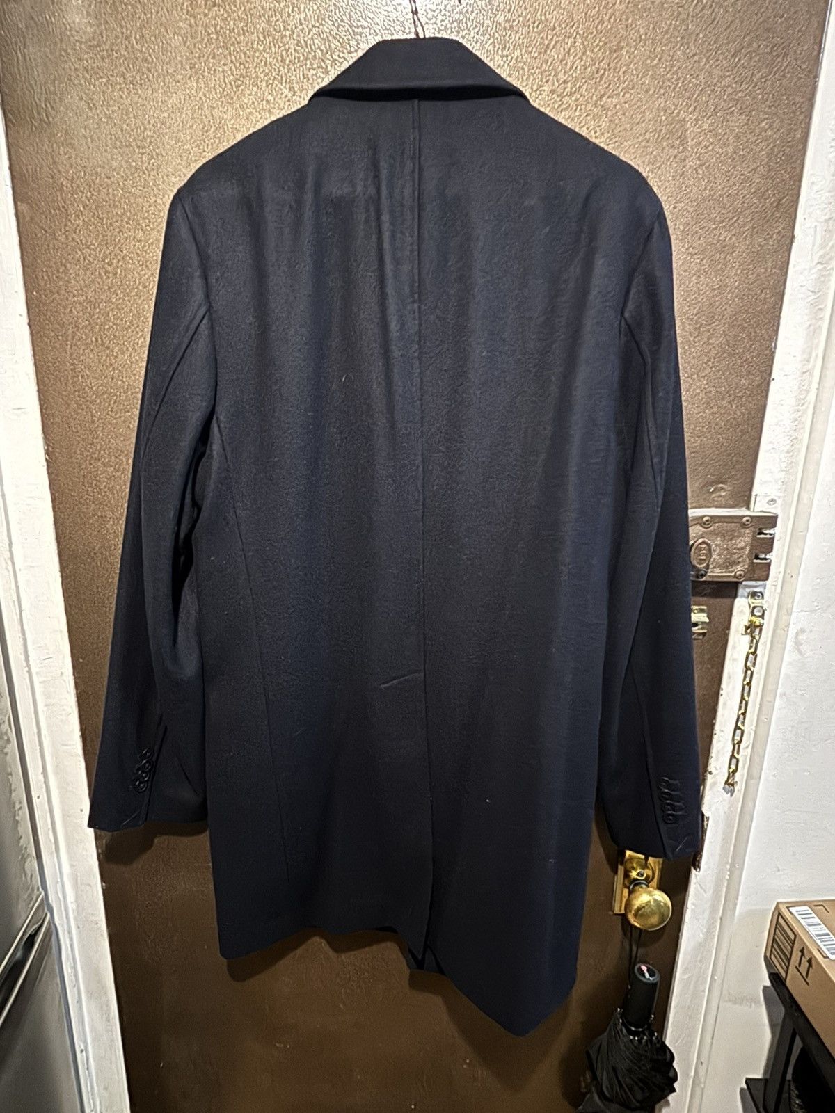 Mango Wool blend coat, slim fit, Mango, navy blue — medium/small Size US M / EU 48-50 / 2 - 2 Thumbnail