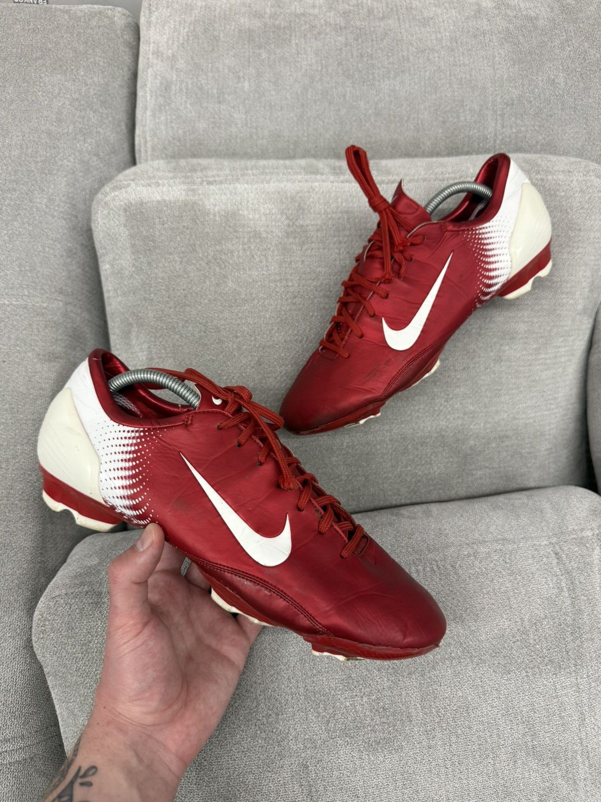 Nike Nike Mercurial 2005 Talaria Vapor III R9 Pro Soccer Shoes Size US 11 / EU 44 - 1 Thumbnail