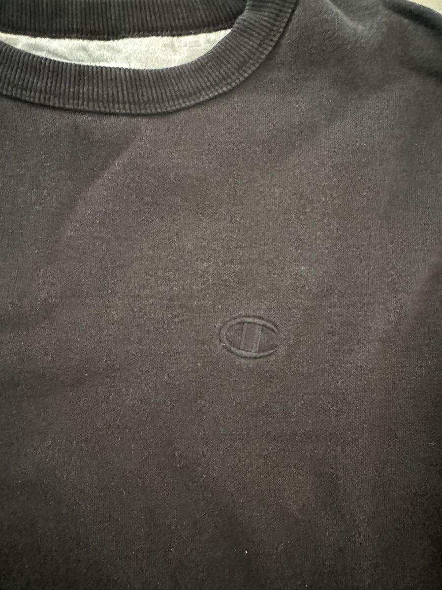 Champion Black Champion crewneck Size US M / EU 48-50 / 2 - 3 Thumbnail