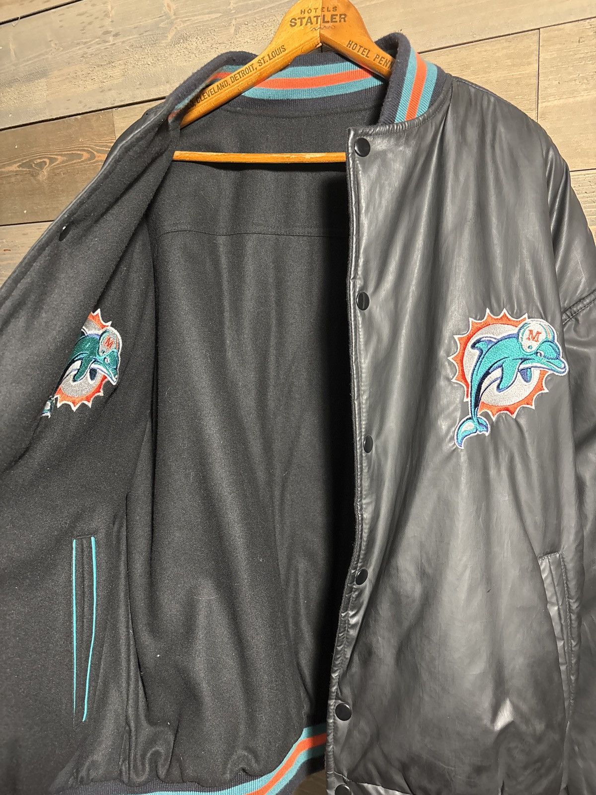 Other Vintage Dolphines NFL Game Day coat Size US L / EU 52-54 / 3 - 3 Thumbnail