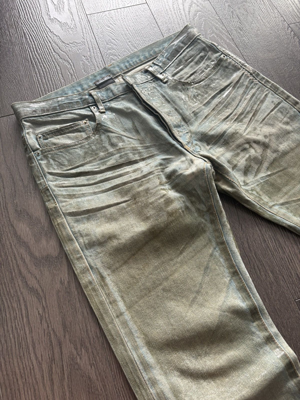 Dior × Hedi Slimane Dior ss04 Bleu Claires Size US 32 / EU 48 - 2 Thumbnail