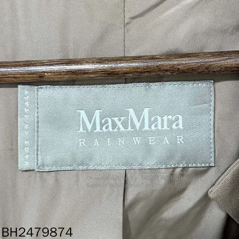 Max Mara Max Mara Caramel Color Leather Patch Long Trench Coat Size M / US 6-8 / IT 42-44 - 5 Thumbnail