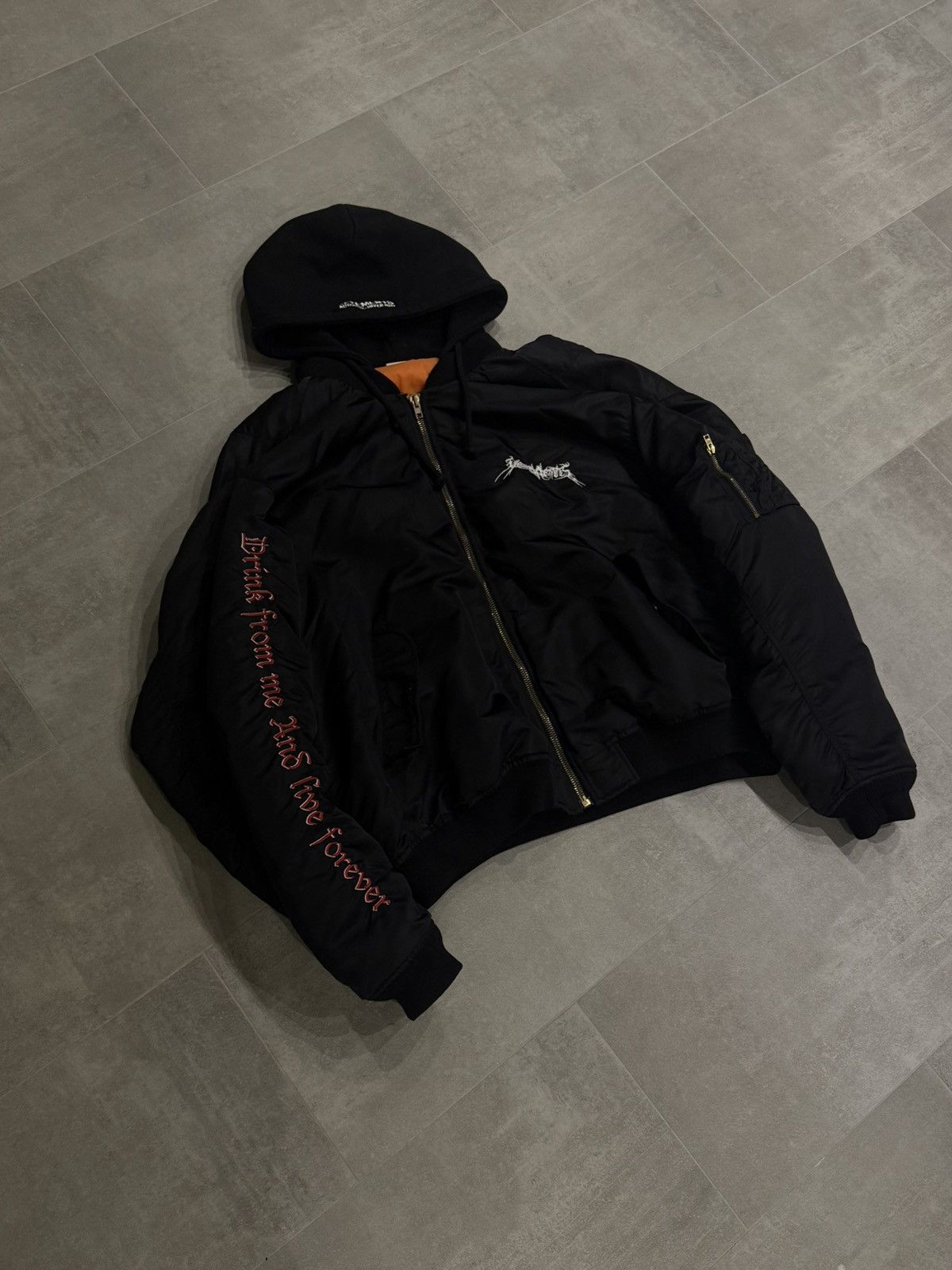 jacket ジャケット・アウター total darkness VETEMENTS bomber