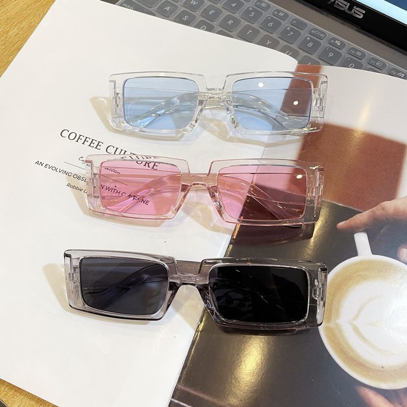 VIBE Hip-hop Street ins style custom avant-garde sunglasses Size ONE SIZE - 2 Thumbnail