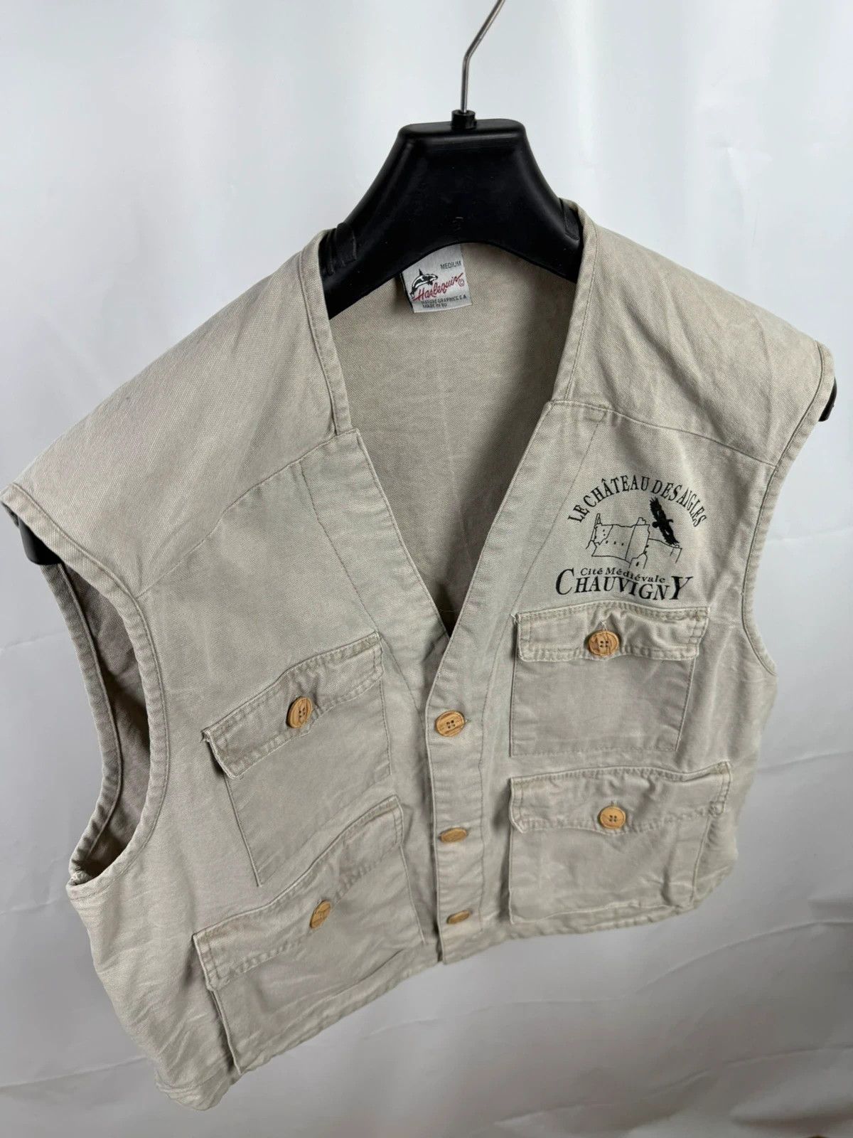 Other Harlequin Printed Eagles Vest Multipocket size M Size US M / EU 48-50 / 2 - 7 Thumbnail