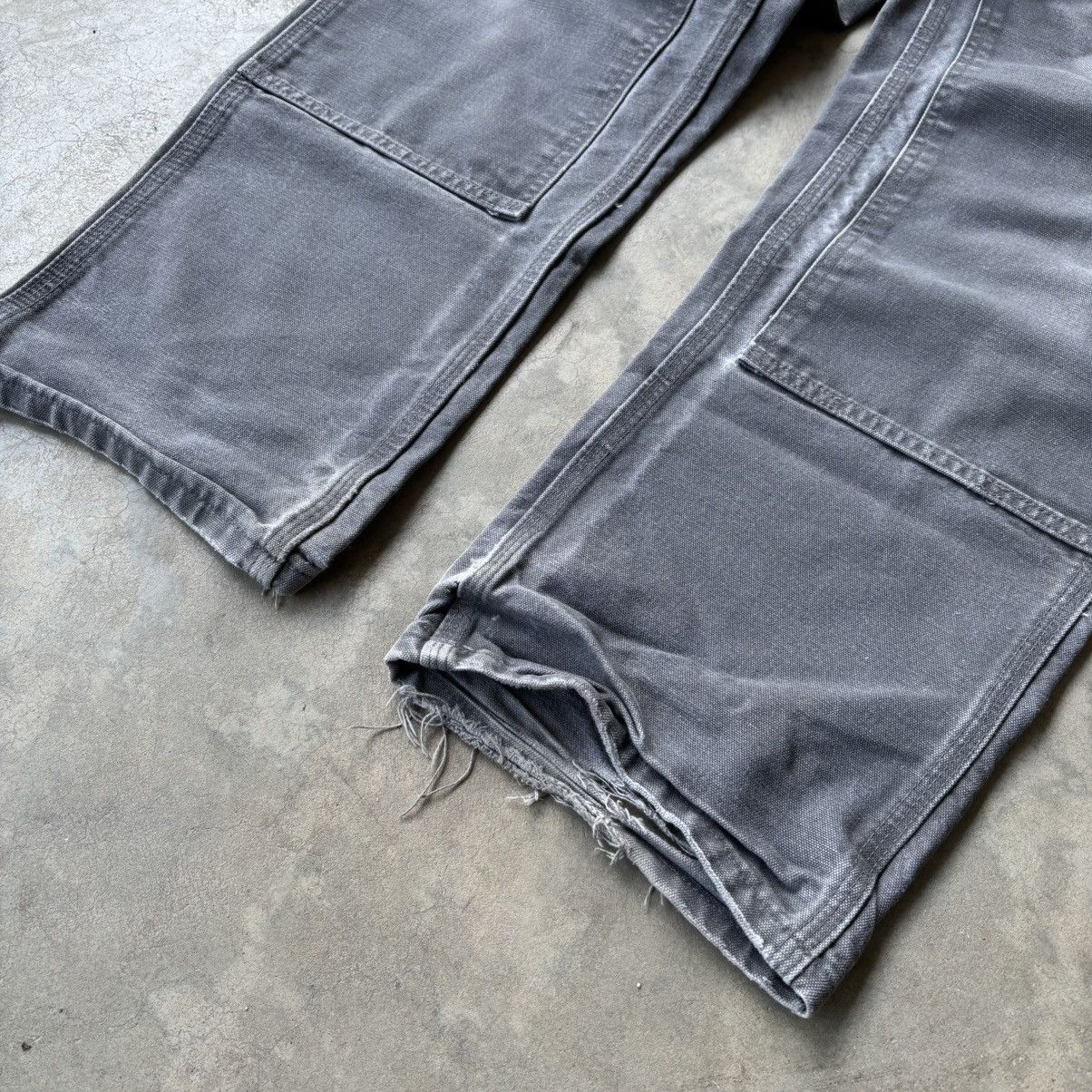 Carhartt double knee carhartt 90’s grey pant made in usa Size US 34 / EU 50 - 5 Thumbnail