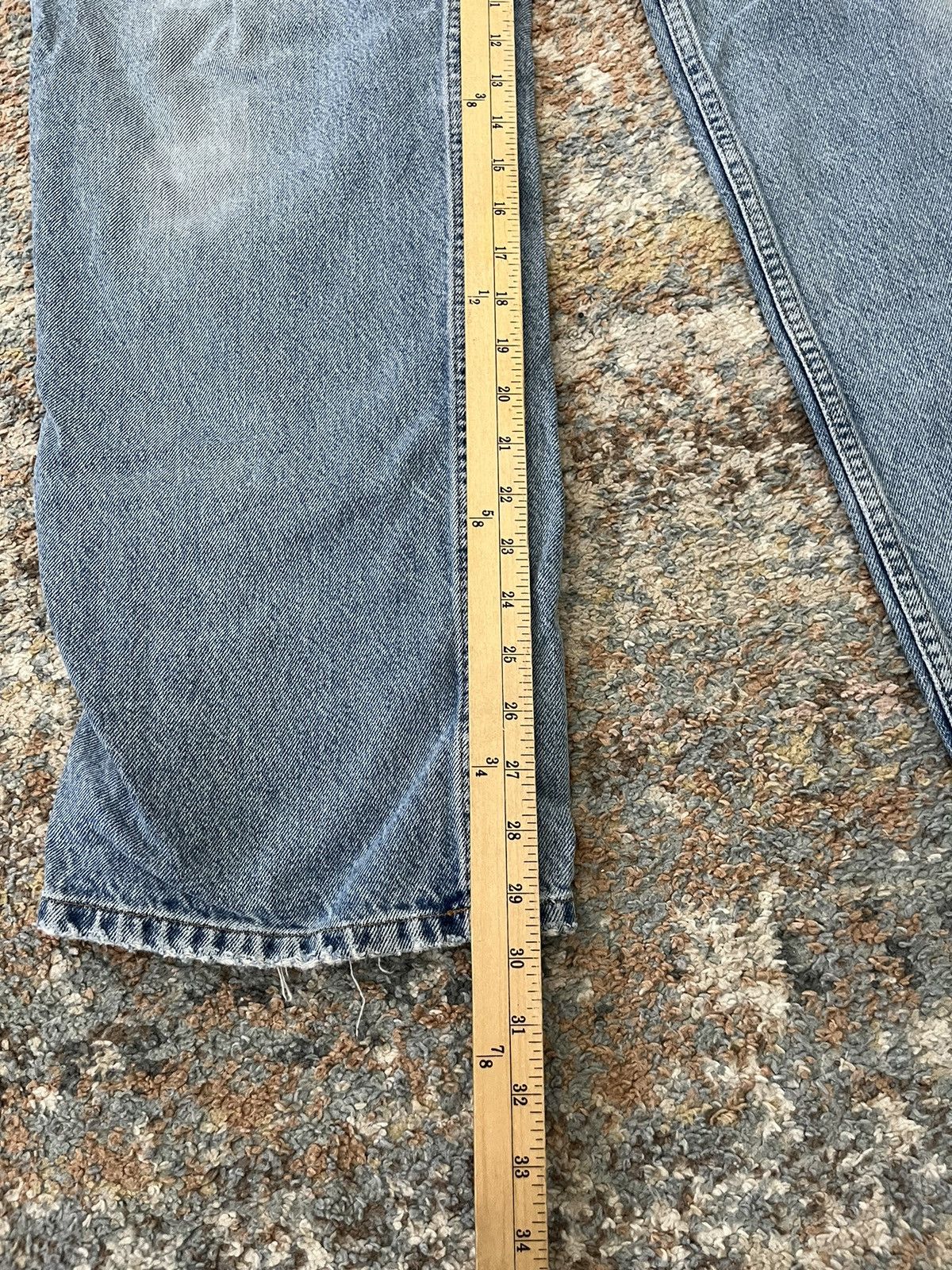 Tommy Hilfiger × Tommy Jeans VTG Tommy Hilfiger Relaxed Carpenter Denim 34 Size US 34 / EU 50 - 3 Thumbnail
