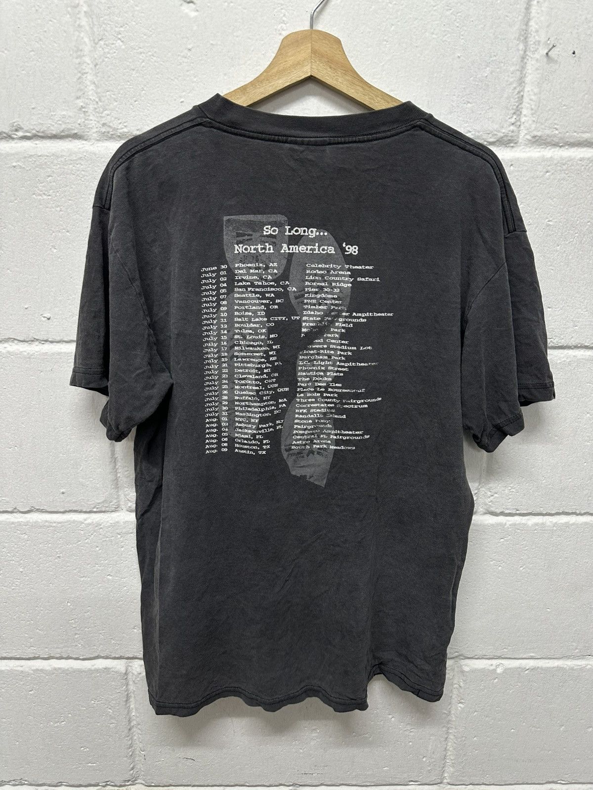 Band Tees × Vintage Vintage NOFX “Noah Fecks” American Tour 1998 Tee Size US L / EU 52-54 / 3 - 3 Thumbnail