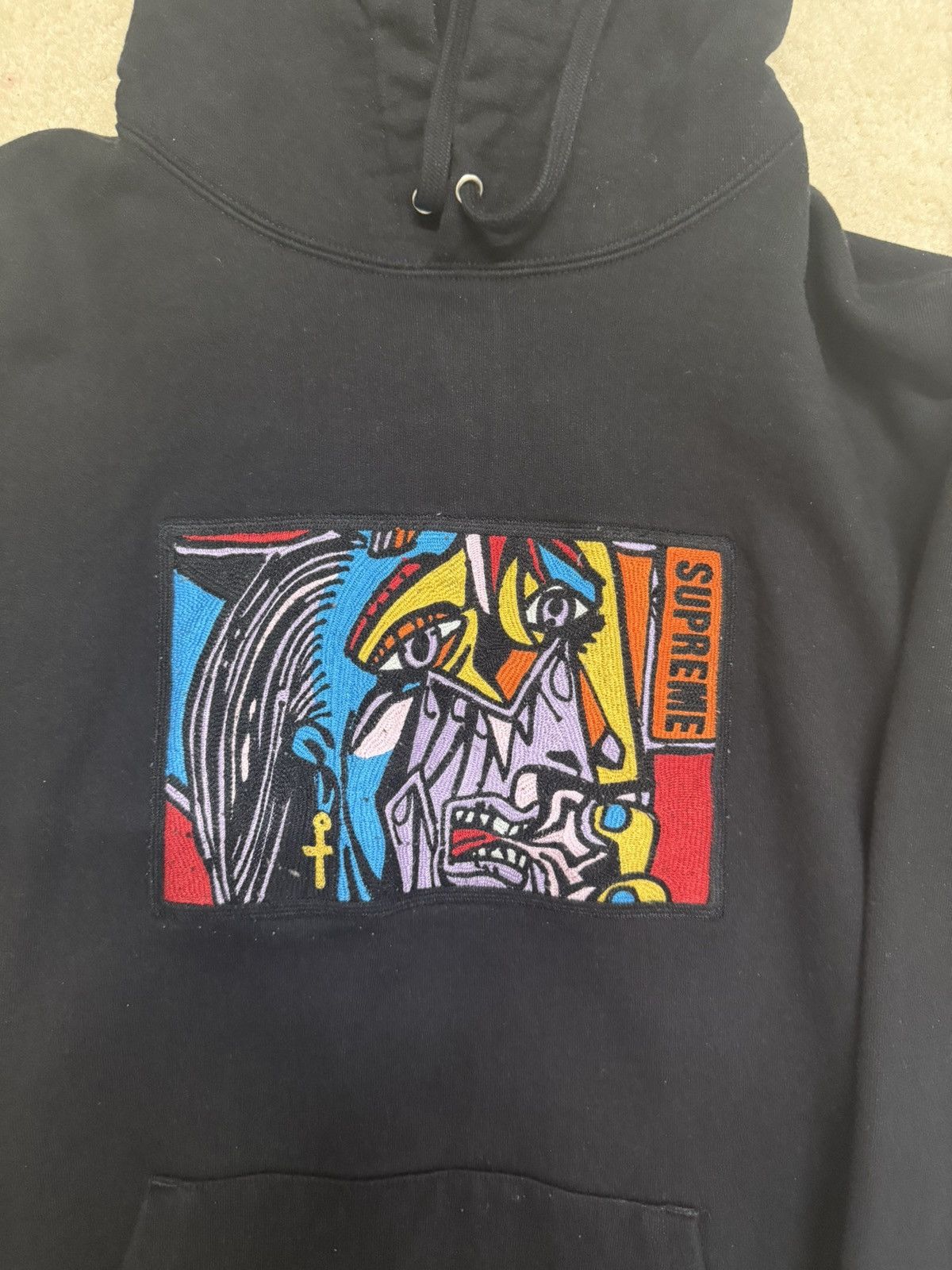 Supreme 2018 SUPREME NEW YORK CHAINSTITCH HOODIE Size US L / EU 52-54 / 3 - 2 Thumbnail