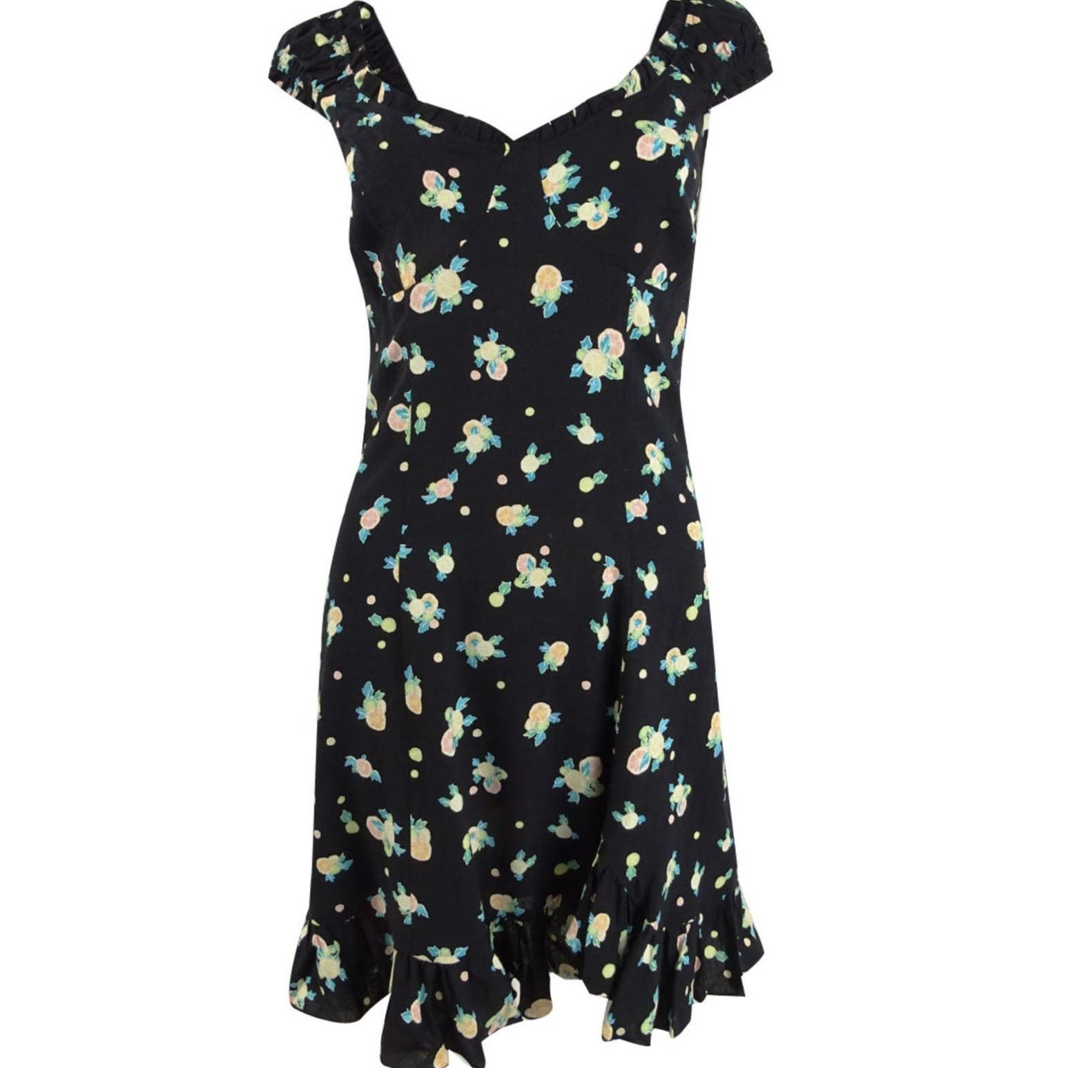 Free People Free People "Like a Lady" Mini Dress, Size L Size L / US 10 / IT 46 - 2 Thumbnail