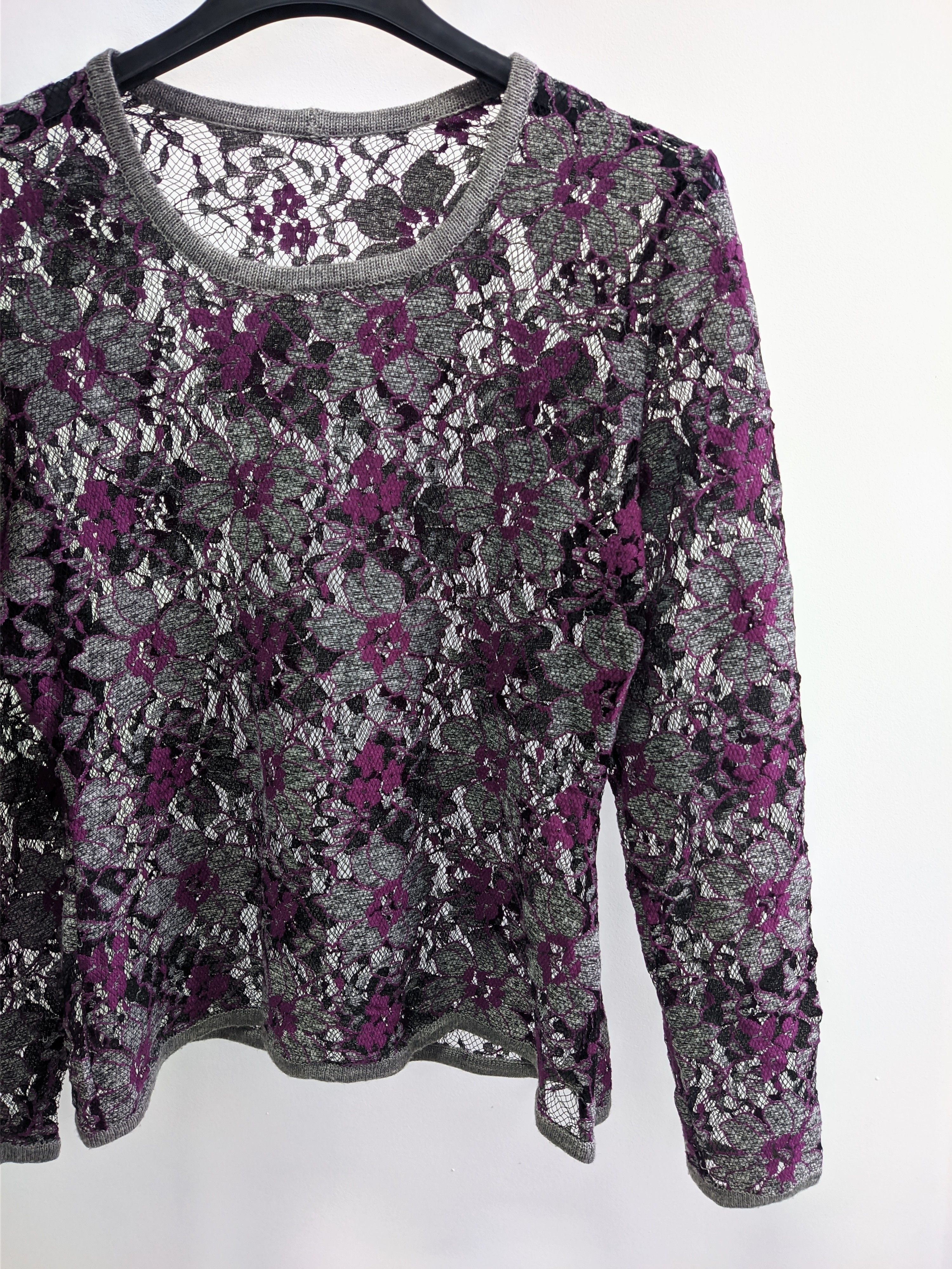 Hysteric Glamour vintage japanese floral long sleeve mesh y2k Size M / US 6-8 / IT 42-44 - 5 Thumbnail