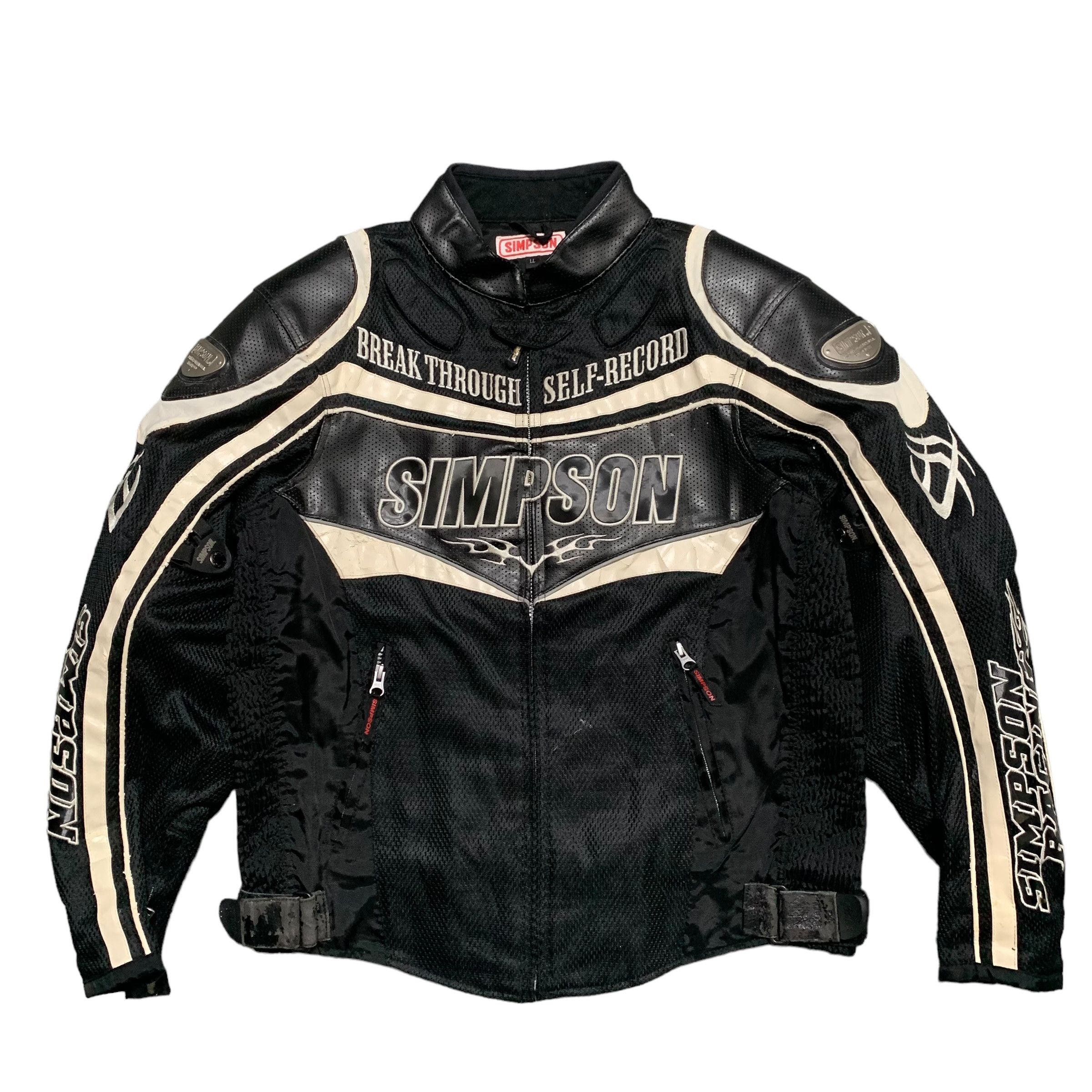Other Simpson Big Logo Mesh Motorcycle Riding Jacket Size US L / EU 52-54 / 3 - 1 Thumbnail
