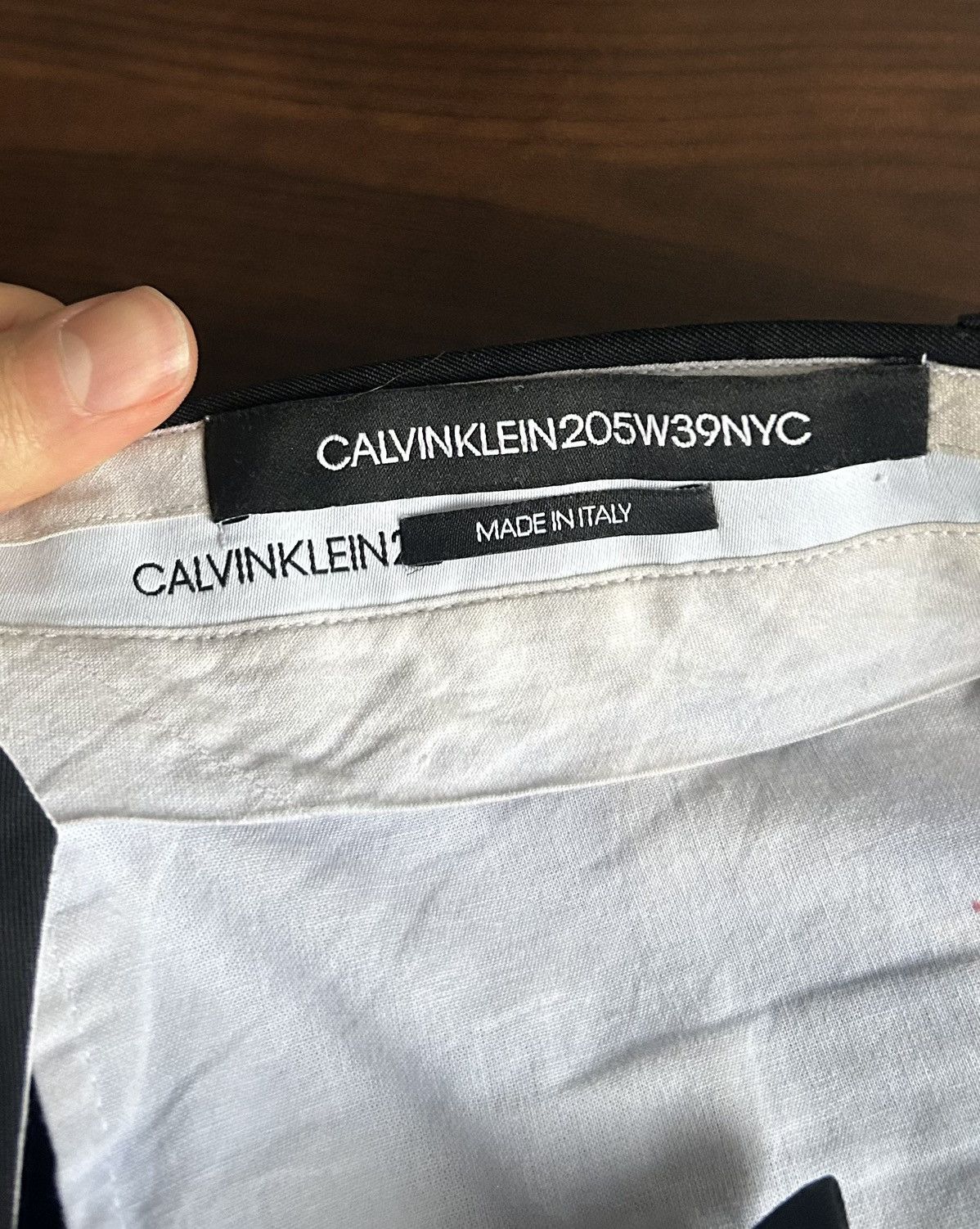 Calvin Klein 205W39NYC Uniform Pant with Side Stripe Size US 30 / EU 46 - 2 Thumbnail