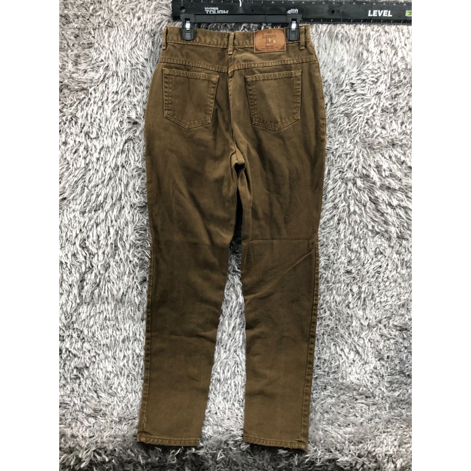 Vintage VINTAGE The London Jean MODA INTL The London Jean Jeans 12 Womens High Rise Mom Brown Medium Wash Denim 34 In Inseam 30 Waist 5-Pocket Design Cotton Size 34" / US 12 / IT 48 - 5 Thumbnail