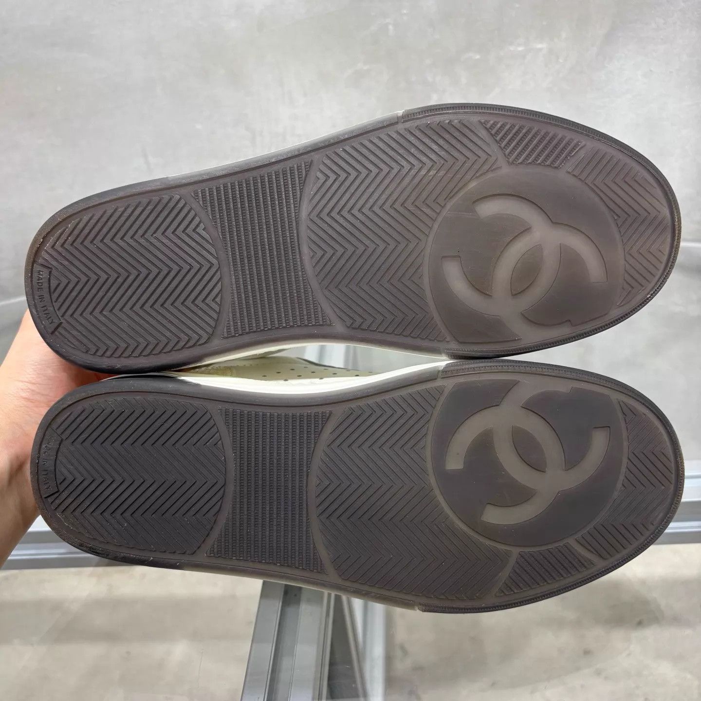 Chanel Chanel Black & White Panda Sneaker 37 YH26383 Size US 6.5 / IT 36.5 - 7 Thumbnail