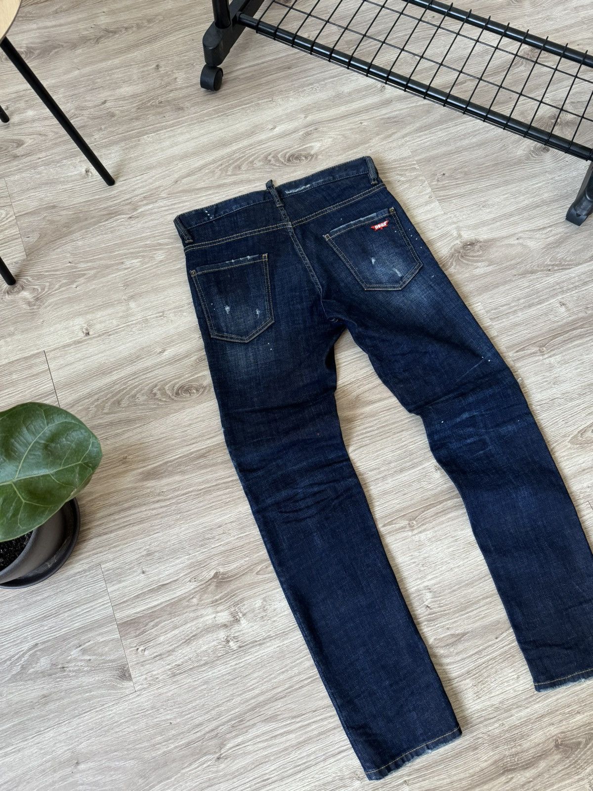 Other Dsquared2 Painted Distressed Denim Jeans Size US 30 / EU 46 - 5 Thumbnail