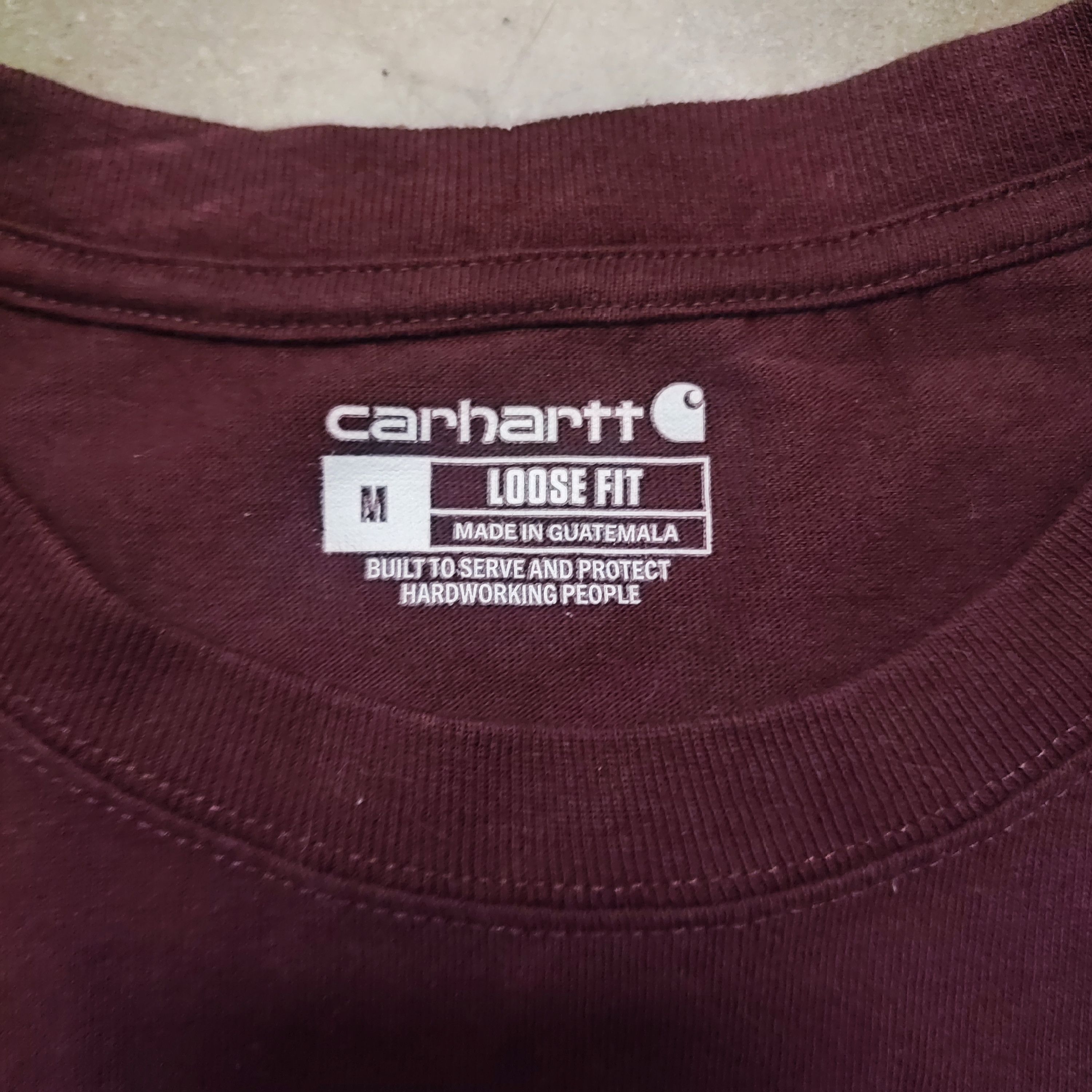 Carhartt Carhartt Long Sleeve T-Shirt Men’s Size L Brown Size US L / EU 52-54 / 3 - 3 Thumbnail