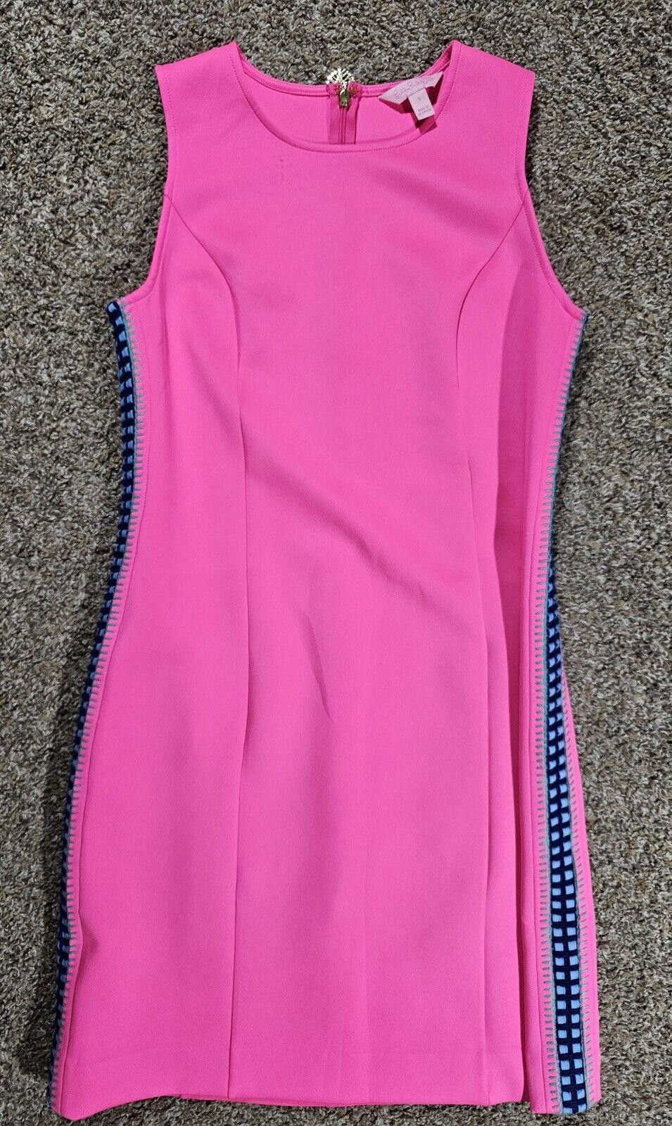 Designer Lily Pulitzer 29528 S dress Embroidered Gogo Dancer 60s Vibe Size S / US 4 / IT 40 - 1 Thumbnail