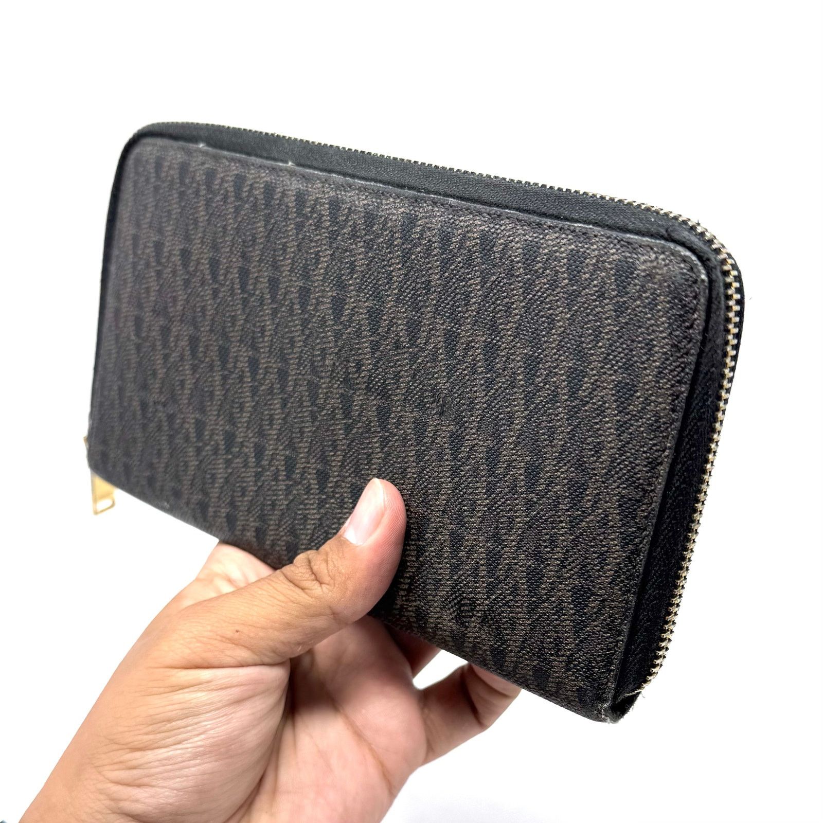 Saint Laurent Paris YSL Logo Zipper Wallet Size ONE SIZE - 18 Thumbnail